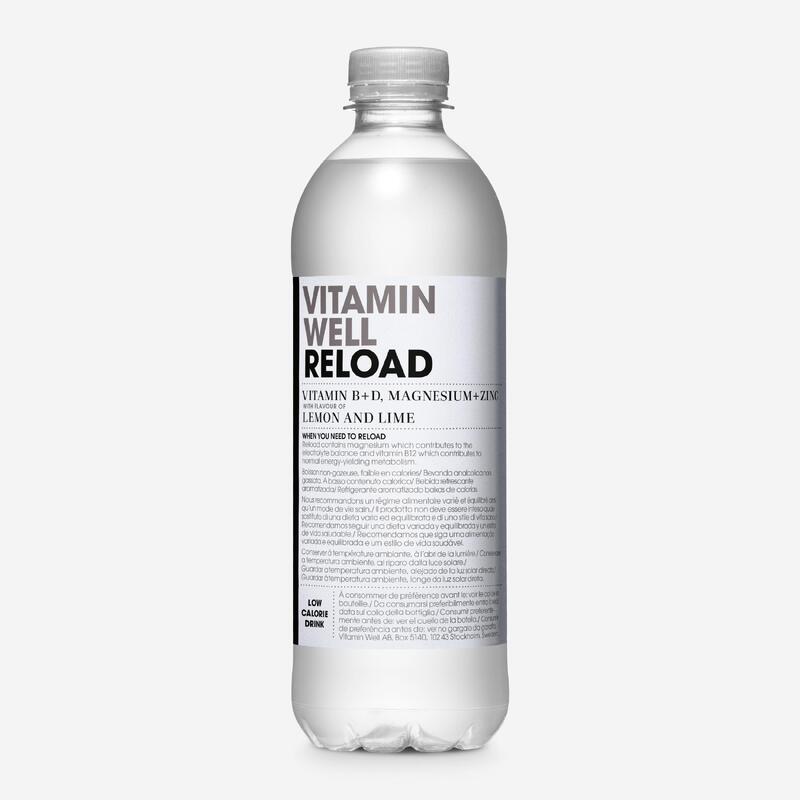 Băutură îmbogățită cu vitamine cu aromă de lămâie, Reload 500ml