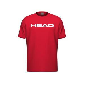 Camiseta de tenis y pádel de manga corta hombre, Head rojo