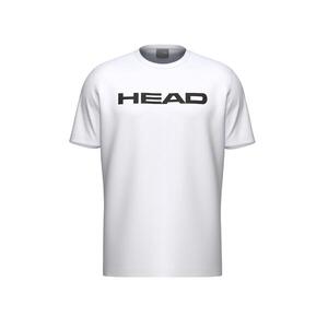 Camiseta de tenis y pádel de manga corta hombre, Head Blanco