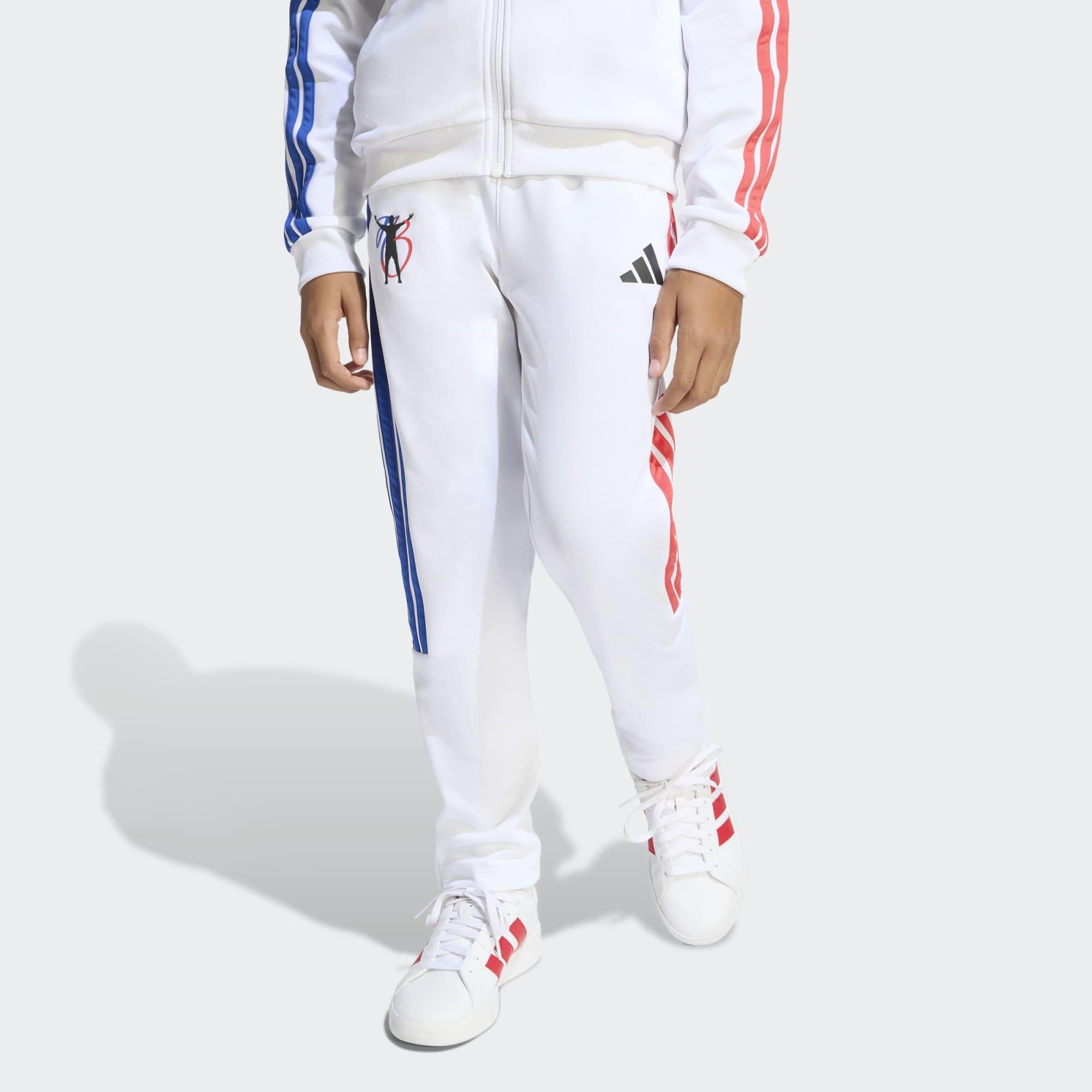Pantalon d'entraînement Jude Bellingham enfant Blanc 3/8