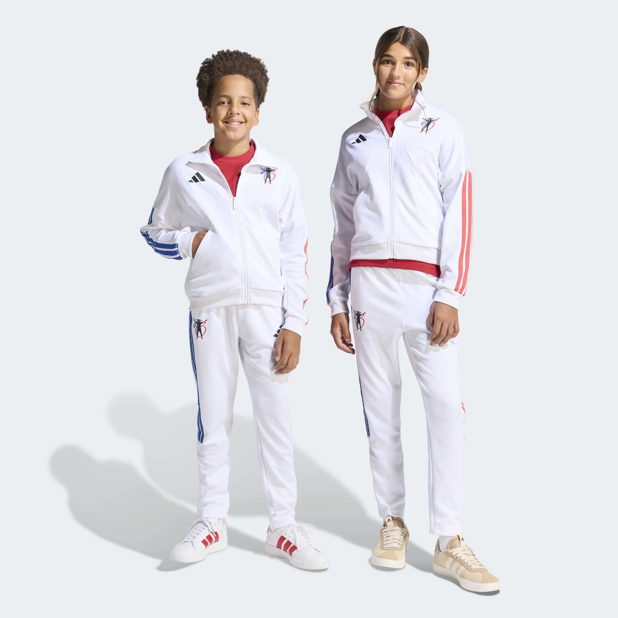 Pantalon d'entraînement Jude Bellingham enfant Blanc 5/8