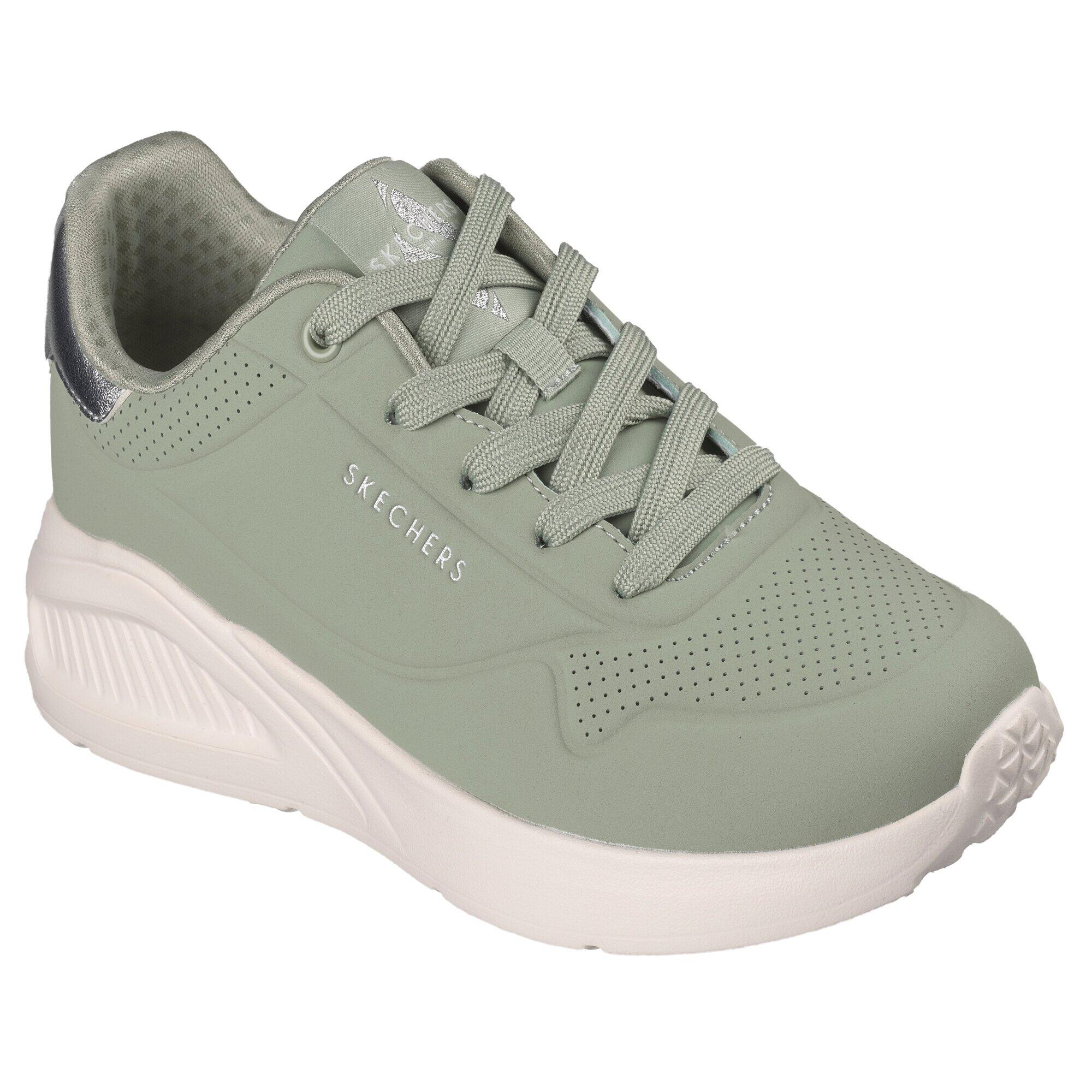 basket marche Femme SKECHERS UNO LITE verte 3/6