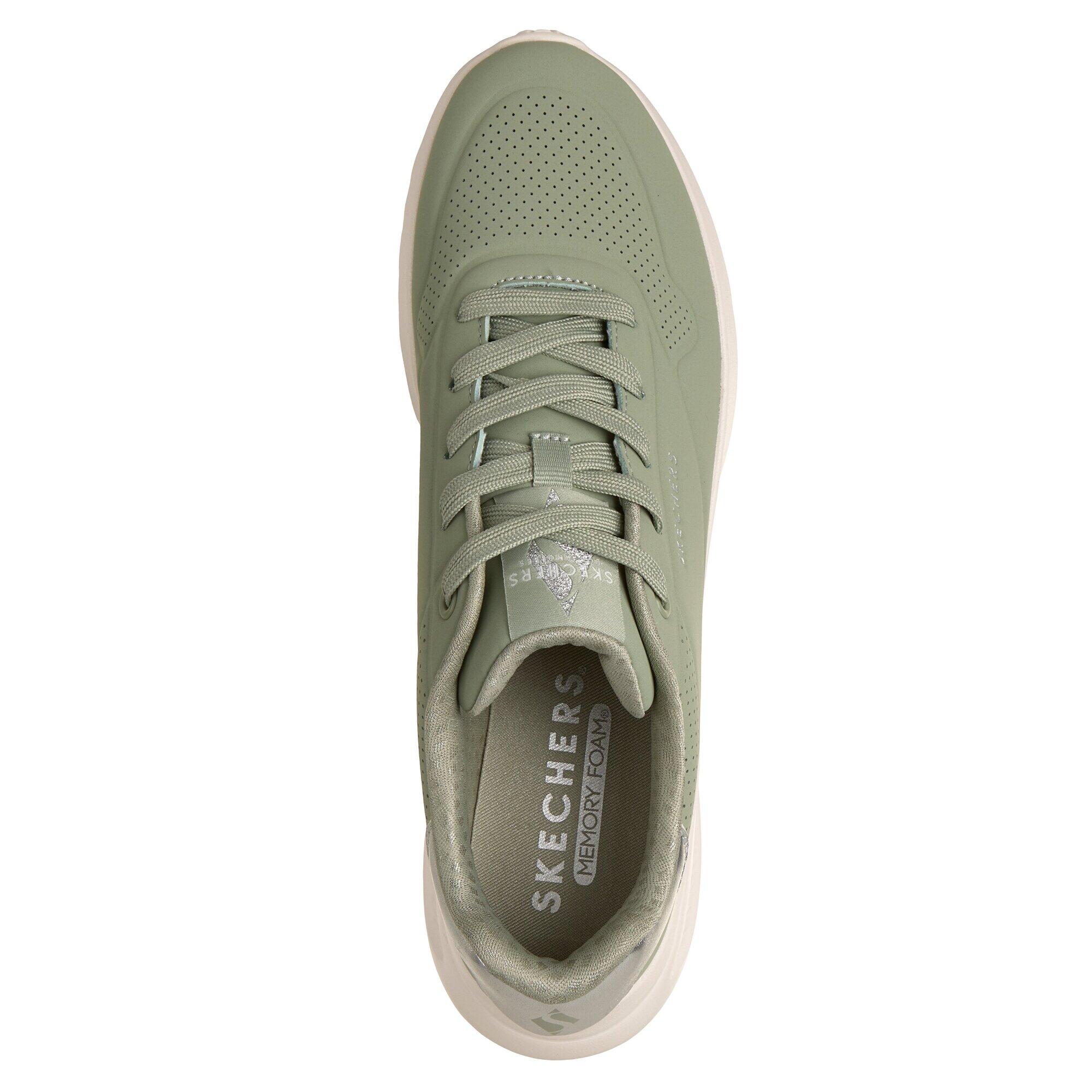 basket marche Femme SKECHERS UNO LITE verte 5/6