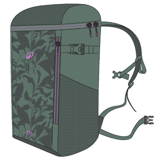 Sac à dos glacière 100 - 20 litres - isotherme et compact