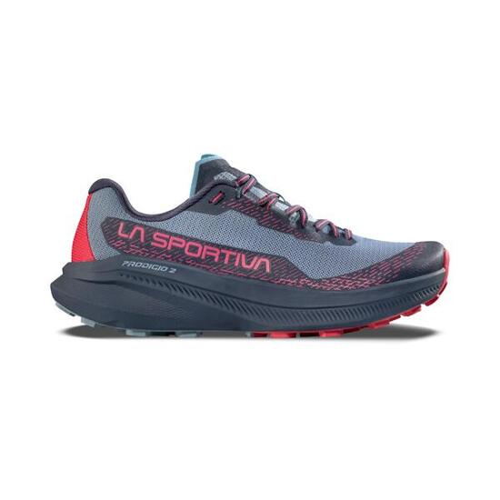 Laufschuhe Trailrunning Damen - La Sportiva Prodigio Limestone/Azalea