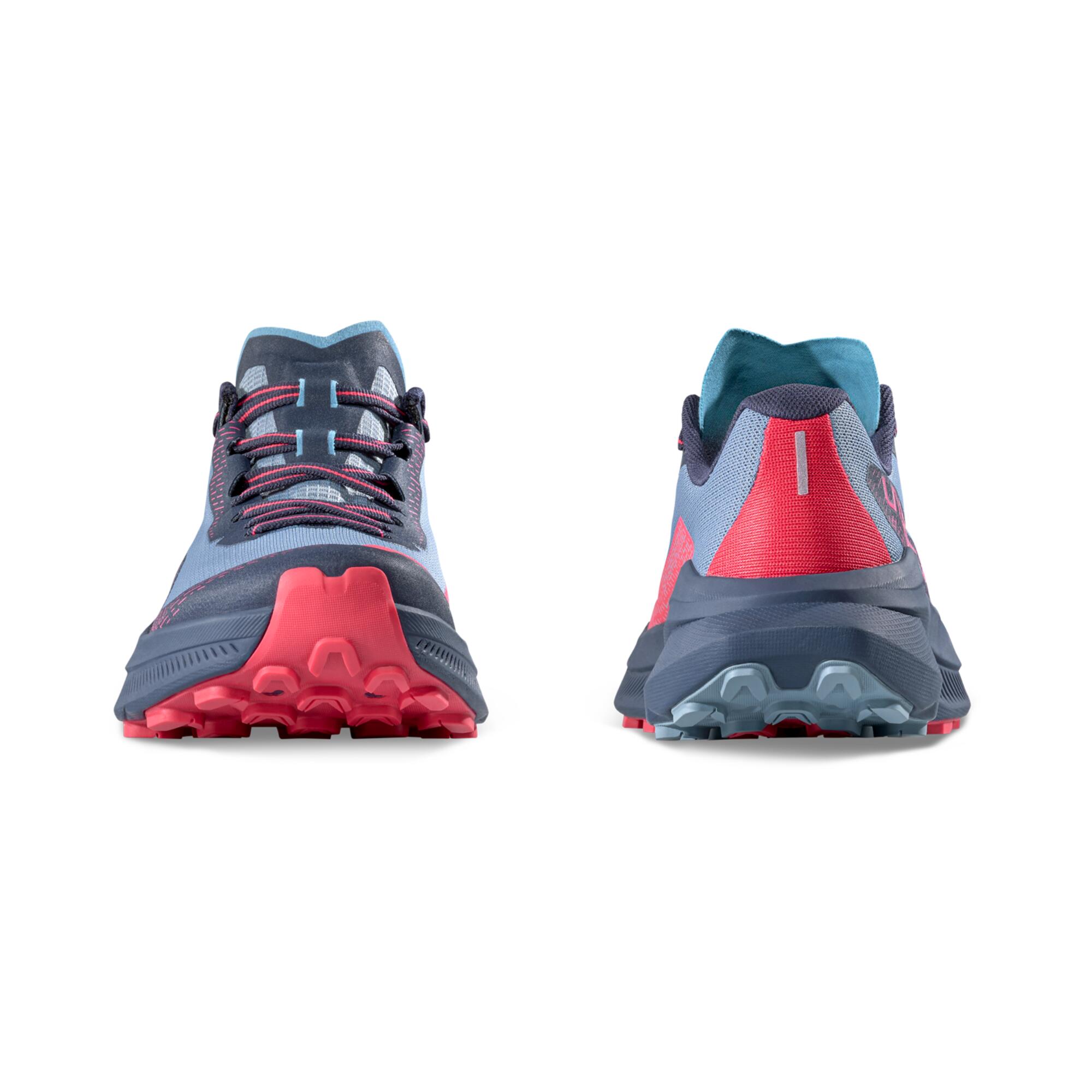Chaussures de trail Running - La Sportiva Prodigio Femme LIMESTONE/AZALEA 3/8