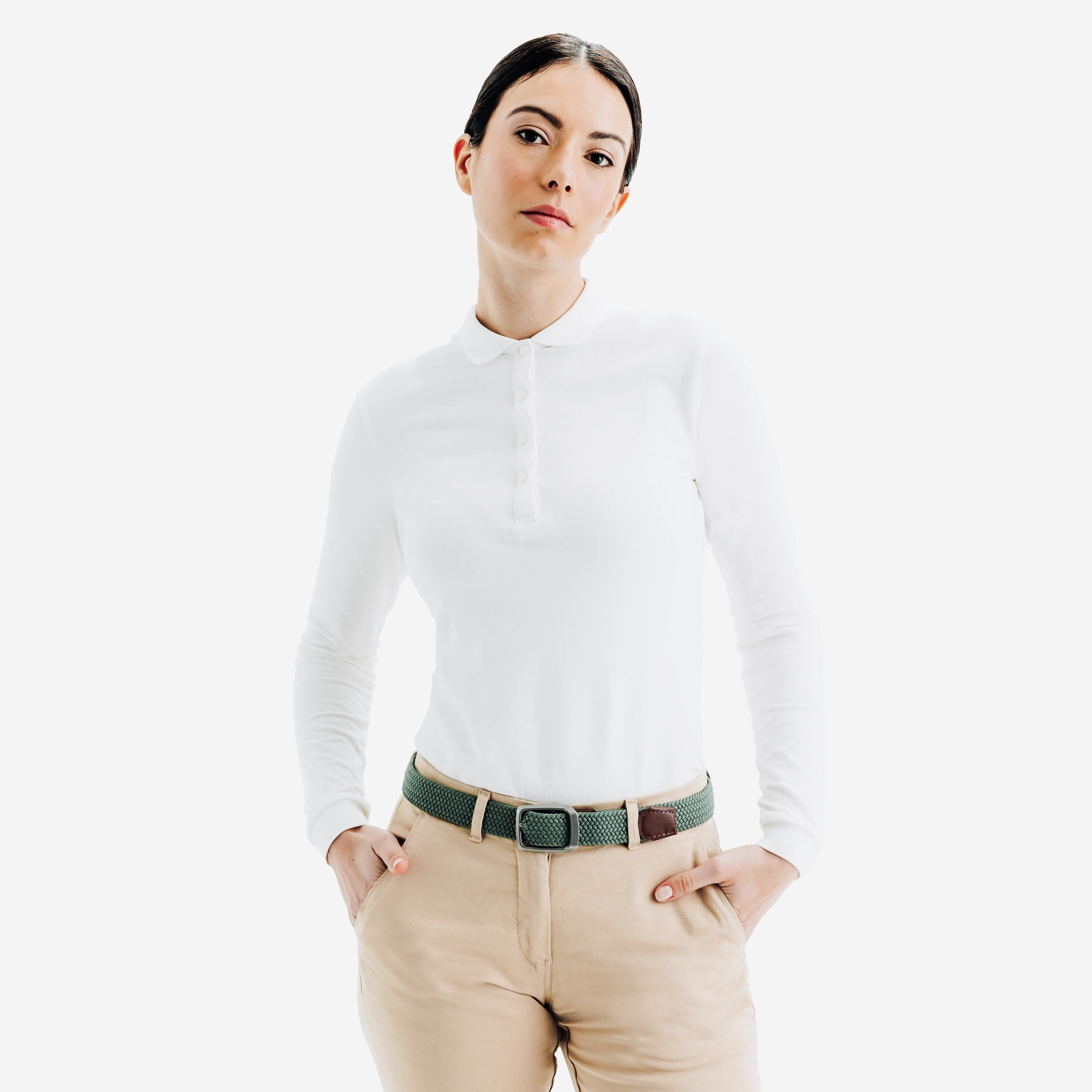 Cintura golf adulto estensibile verde 8/9