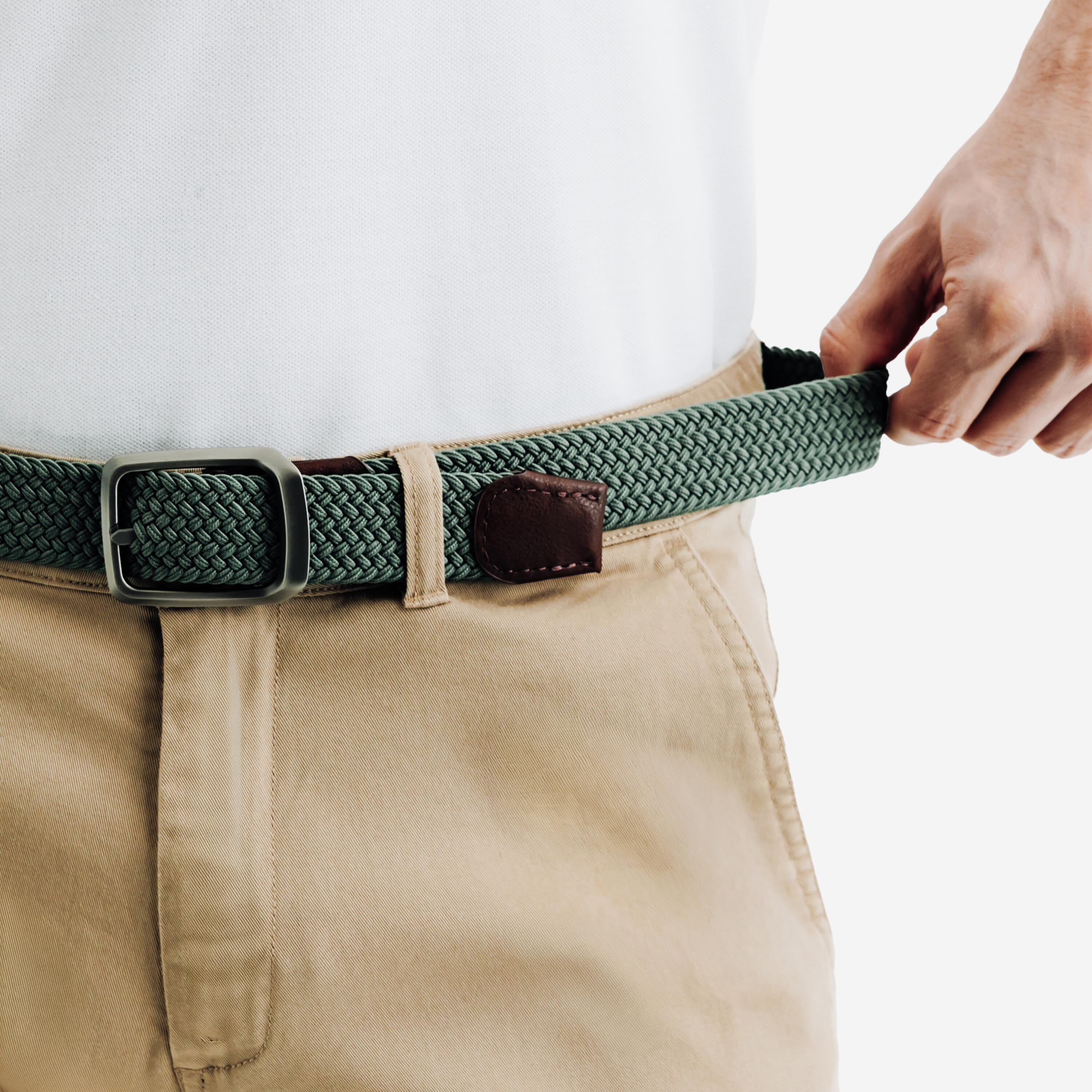 Cintura golf adulto estensibile verde 5/9