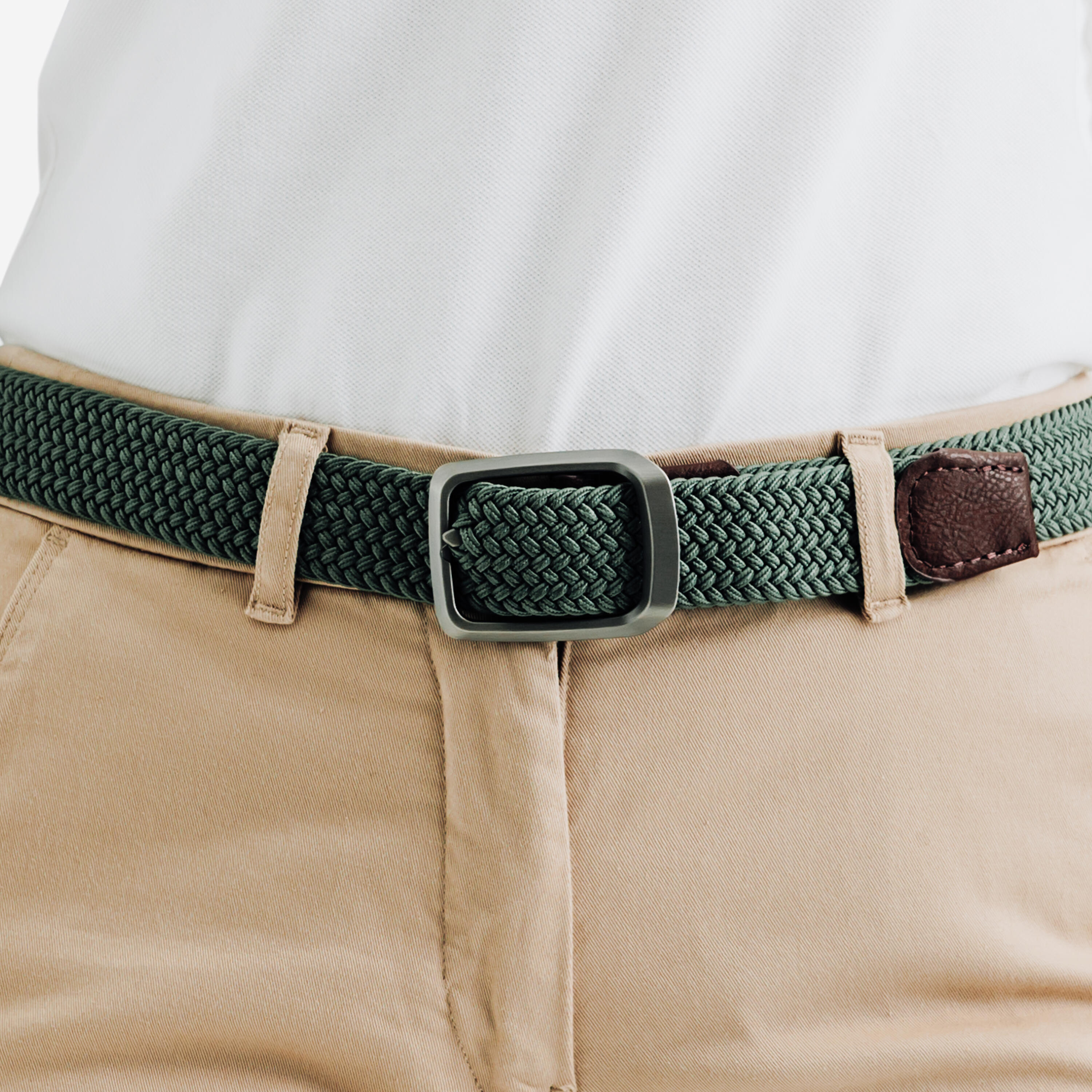 Cintura golf adulto estensibile verde 3/9