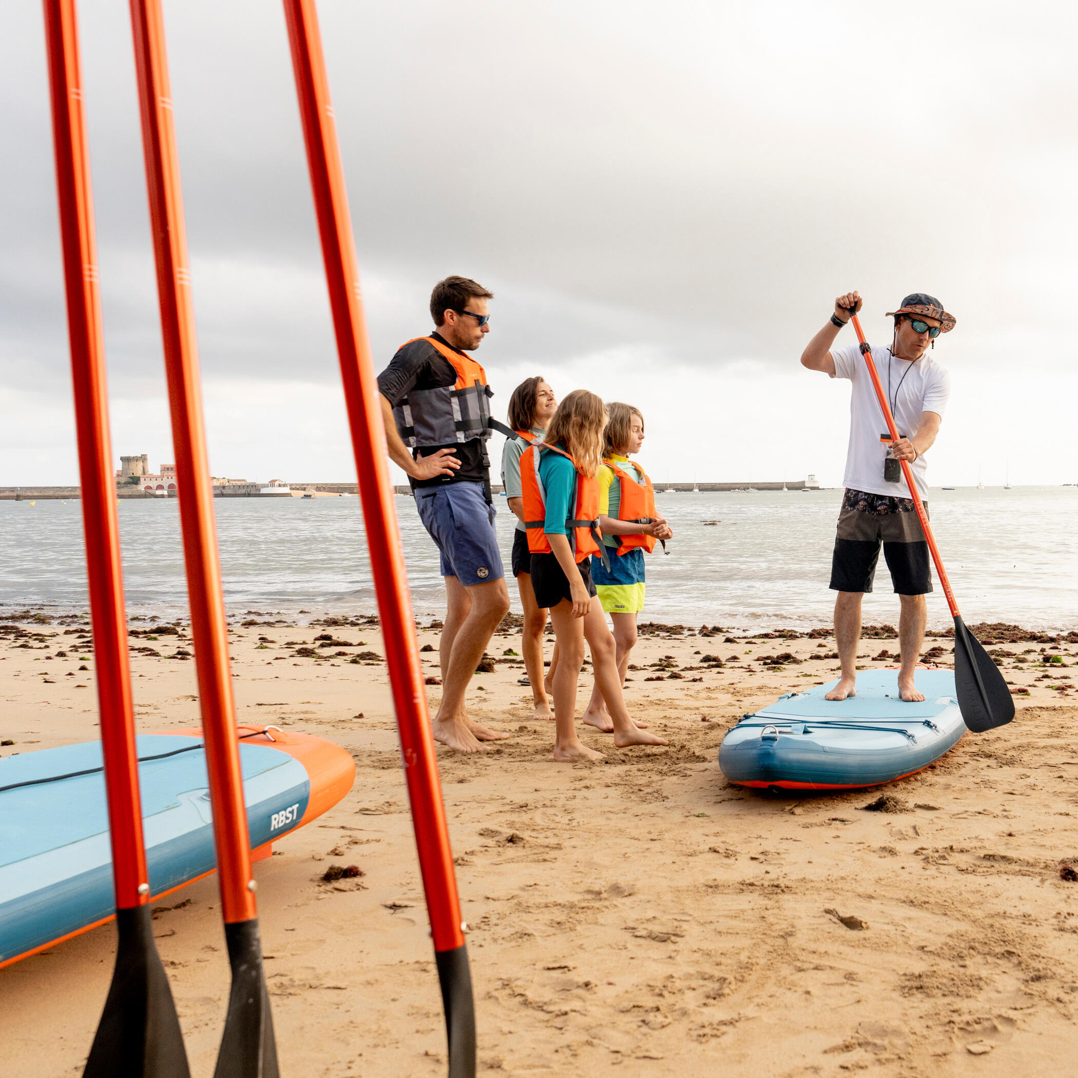 Stand up paddle gonflable robuste pour loueurs et clubs 18/20