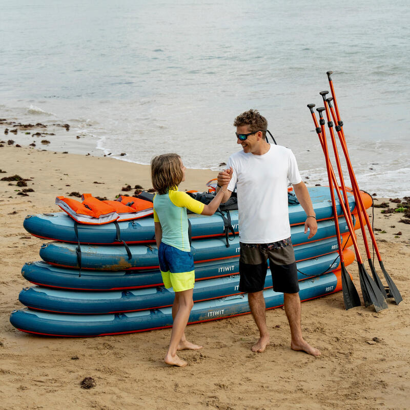 Pagaie de stand up paddle robustă din 2 segmente pentru închiriere 170-220cm