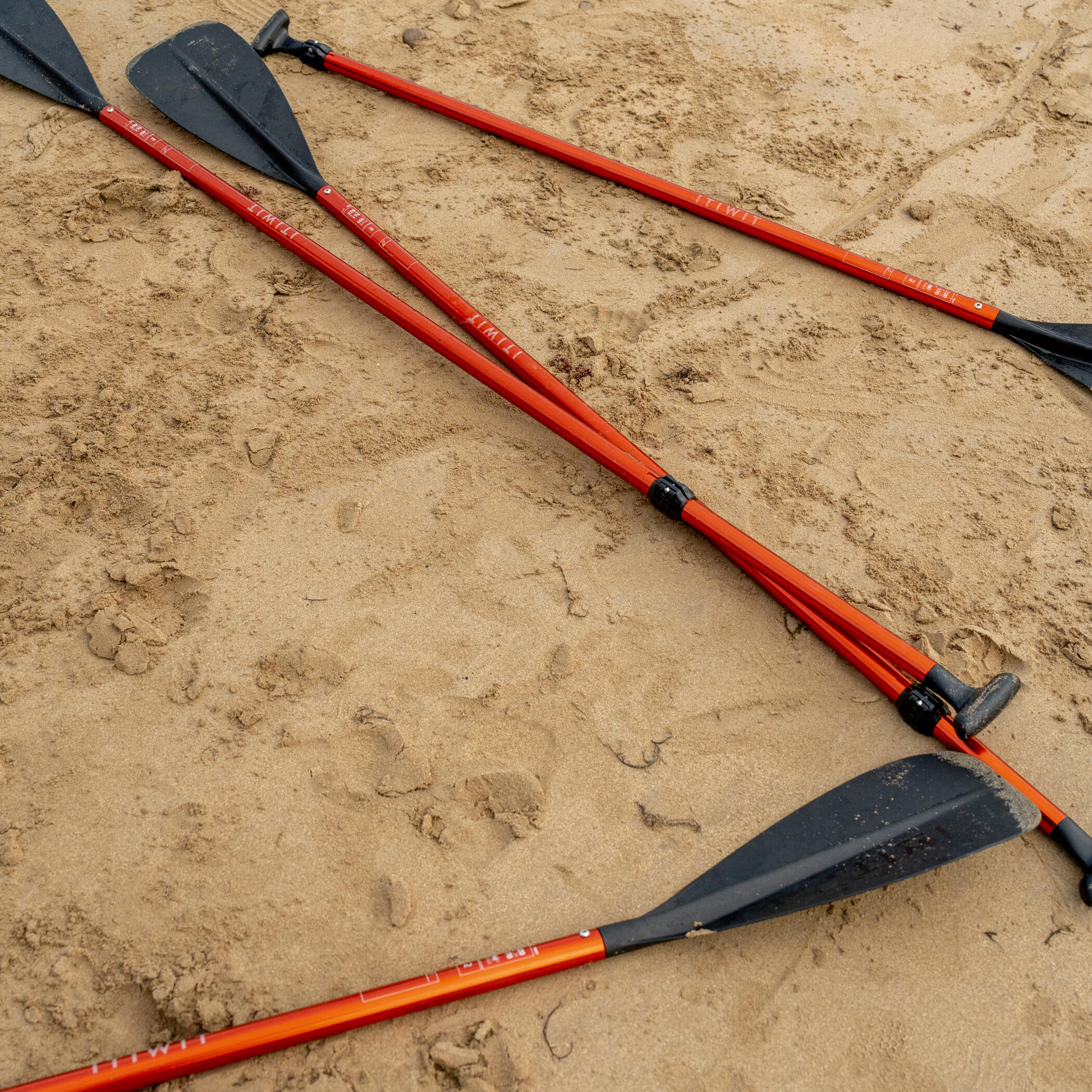 Pagaia de Stand Up Paddle Robusta para Aluguer, 2 Partes - 170 -220cm 14/16