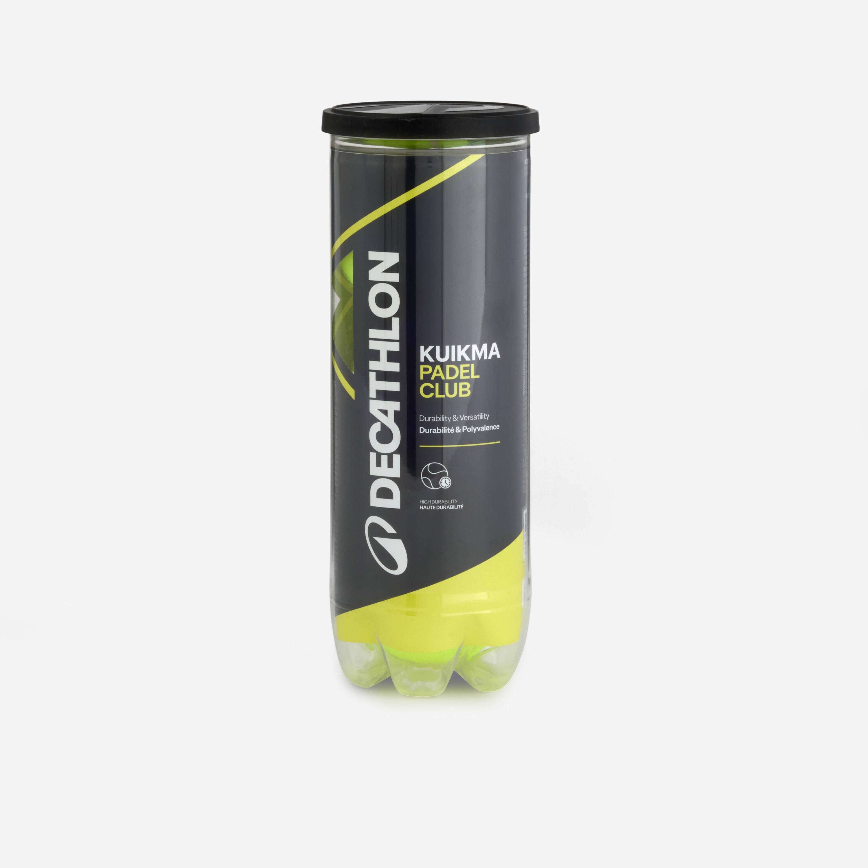 Pressurised Padel Balls Kuikma PB Club - Pack of 3 -  2