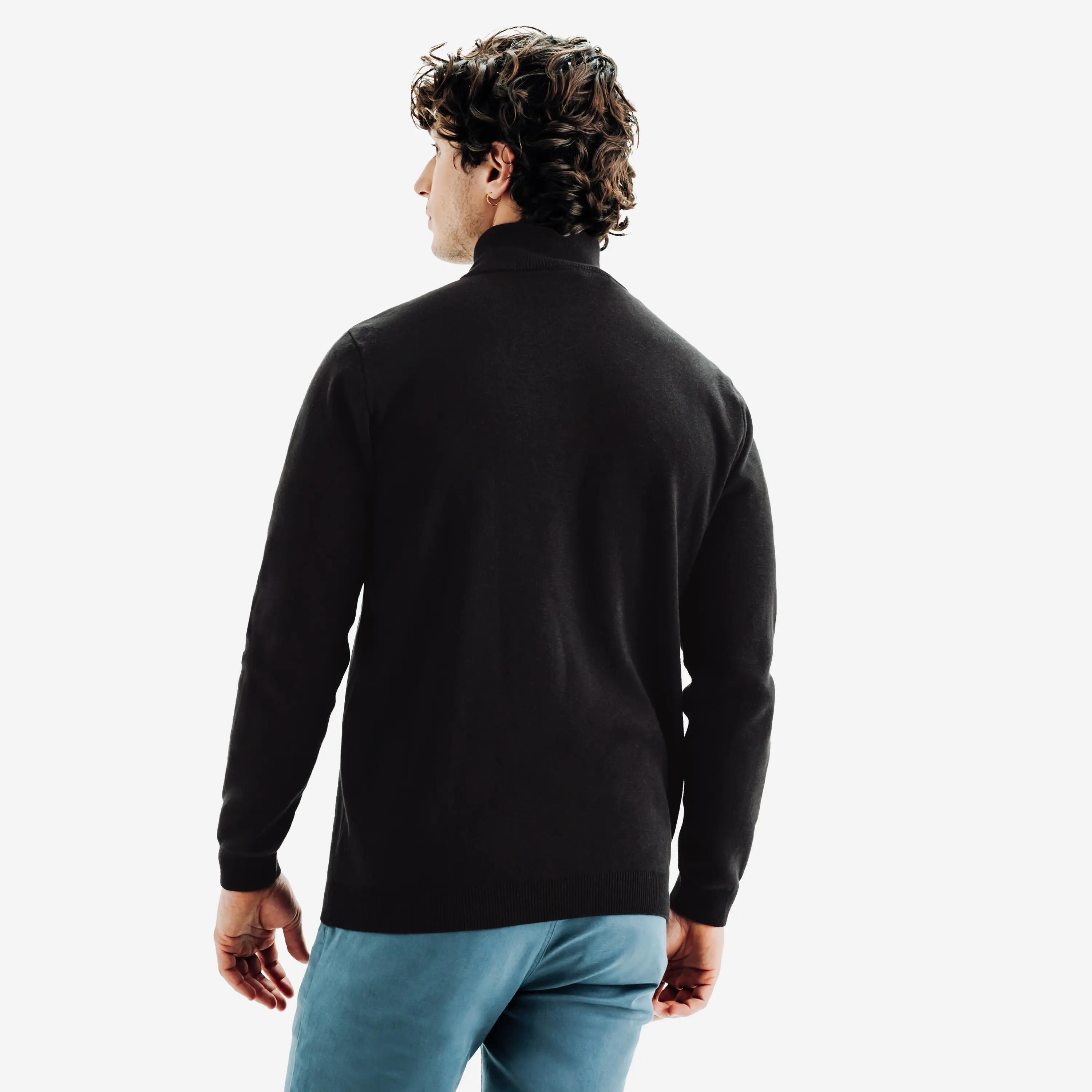 Sweter do golfa męski MW500 z półgolfem 4/6