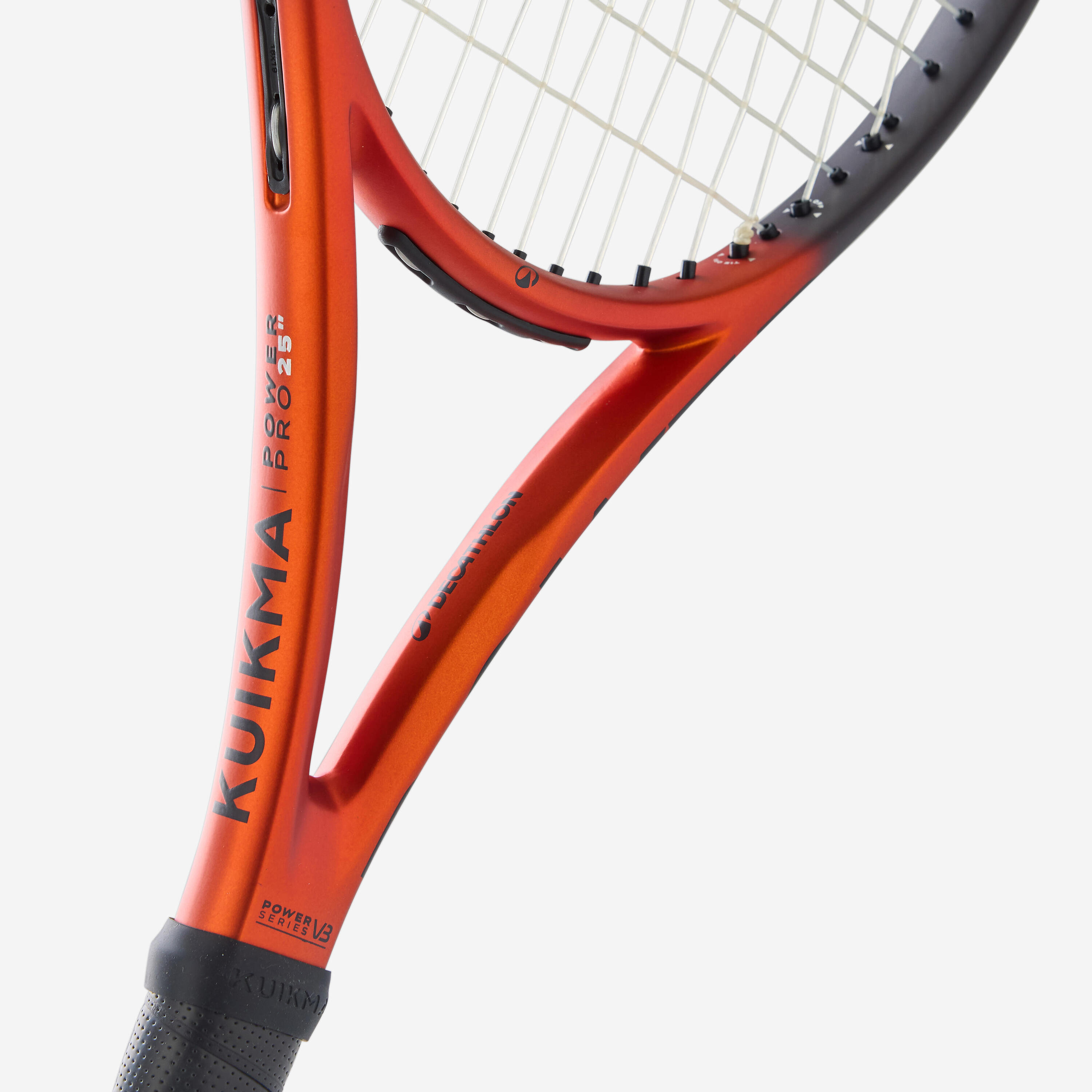 Raqueta de tennis adult, POWER Pro Jr 25 taronja 3/5
