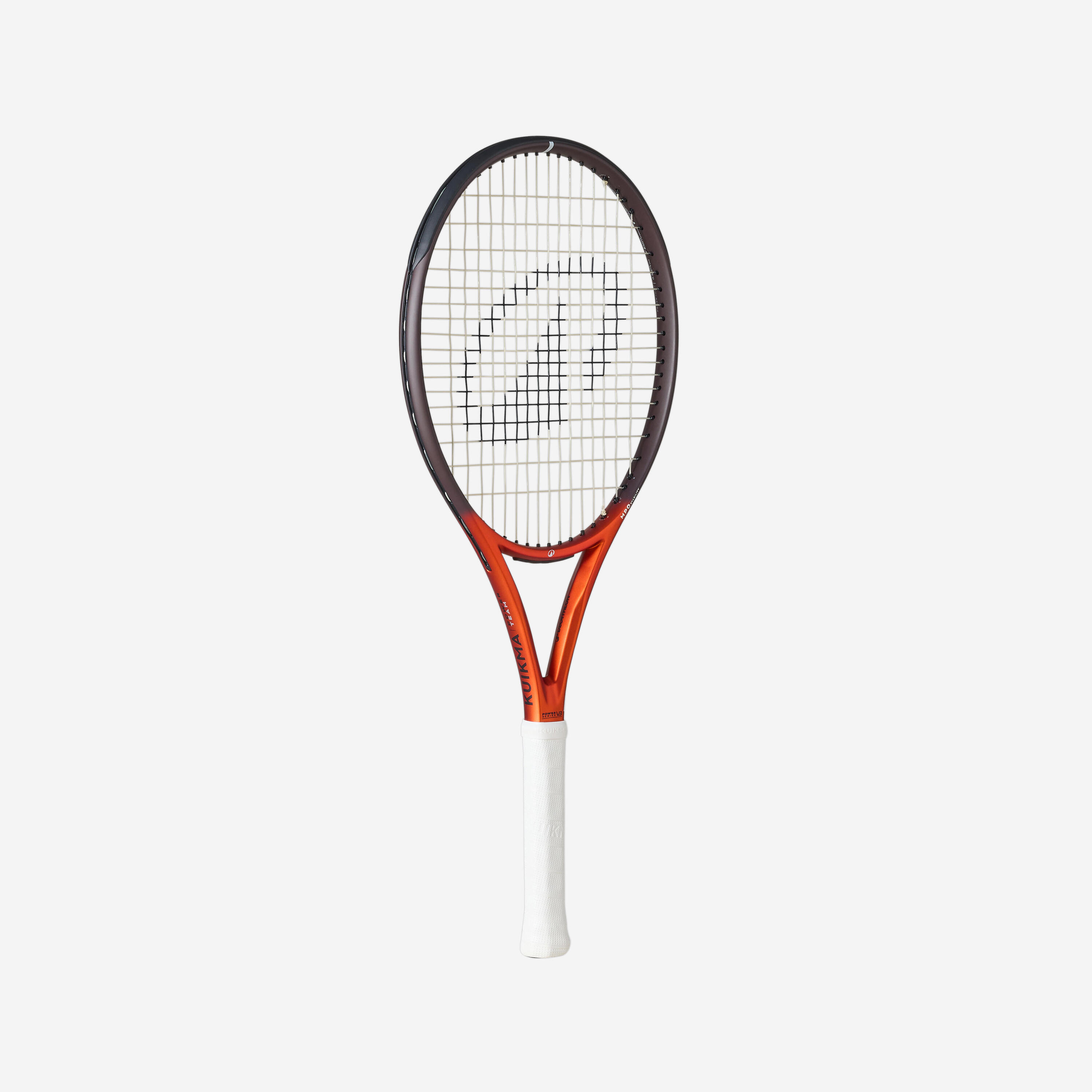 Raqueta de tennis adult, Kuikma Power Team 280 g Taronja 2/9