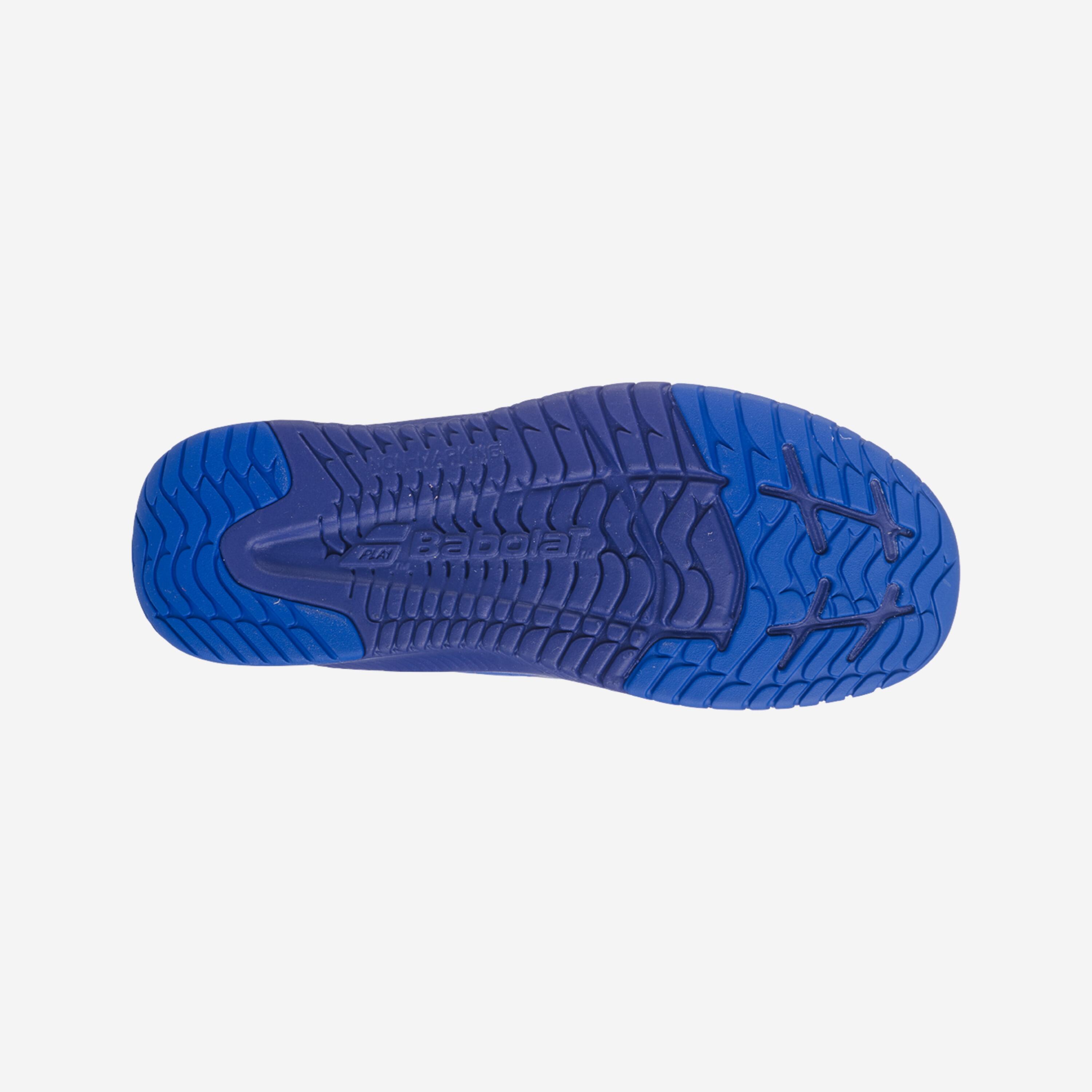Chaussures de tennis enfant, Babolat Pulsion Junior PE26 bleu 4/5