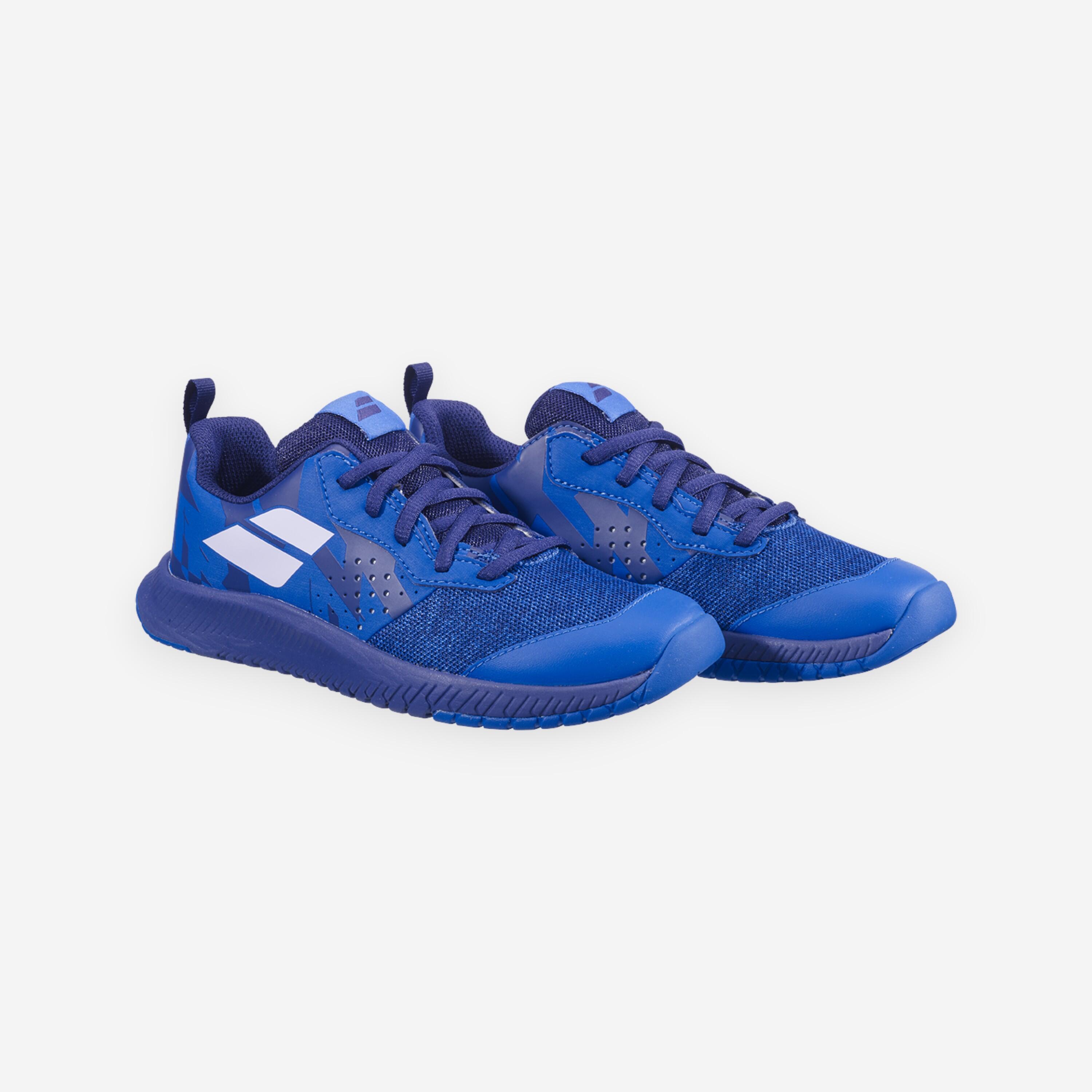Chaussures de tennis enfant, Babolat Pulsion Junior PE26 bleu 2/5