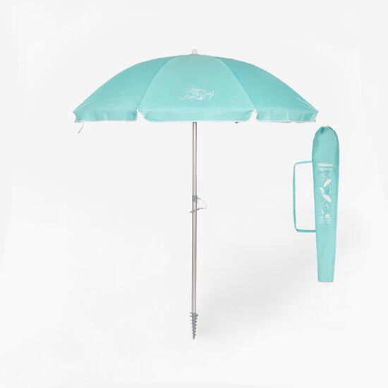 Parasol de plage Premium inclinable 200 cm - vert