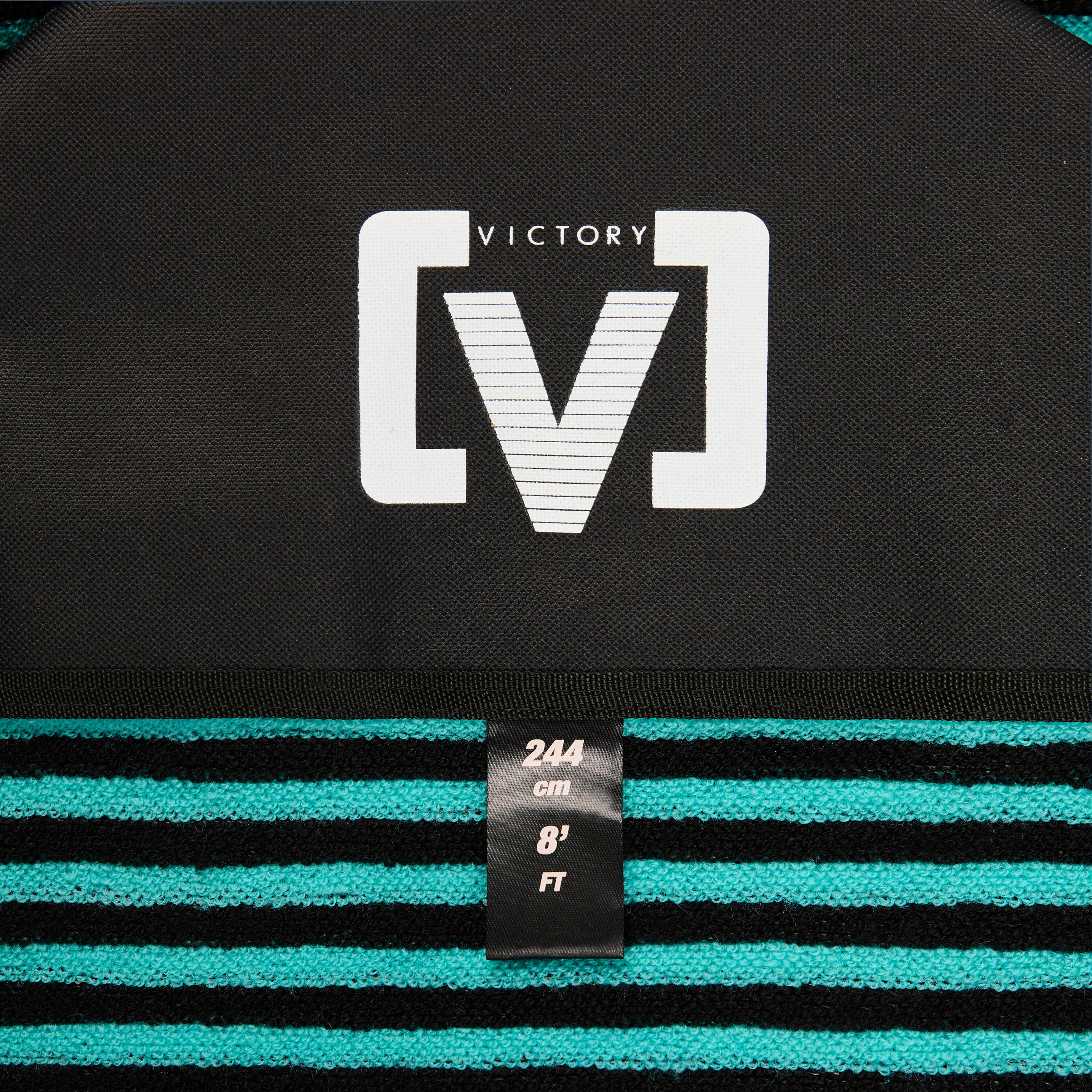 Housse planche de surf chaussette 8' Victory, noir vert 7/7