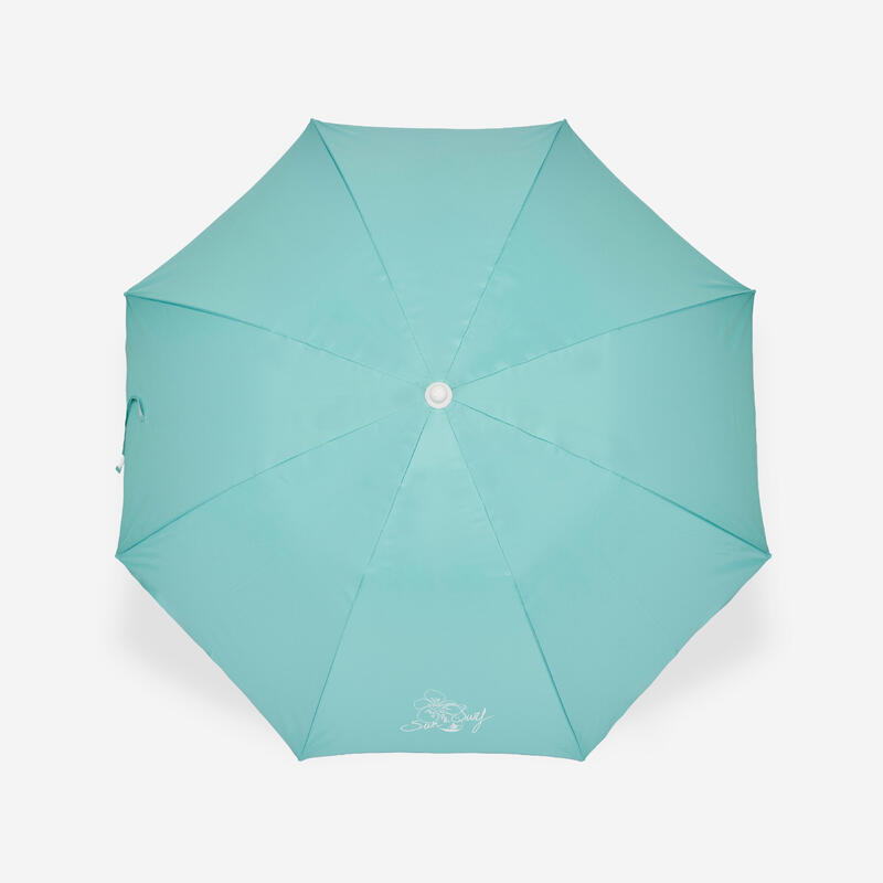 Umbrelă de plajă Premium înclinabilă UPF50+ 200 cm Verde