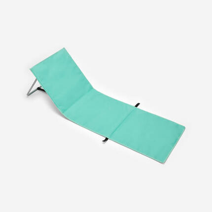 Tapis de plage dossier inclinable - vert Sun&Surf