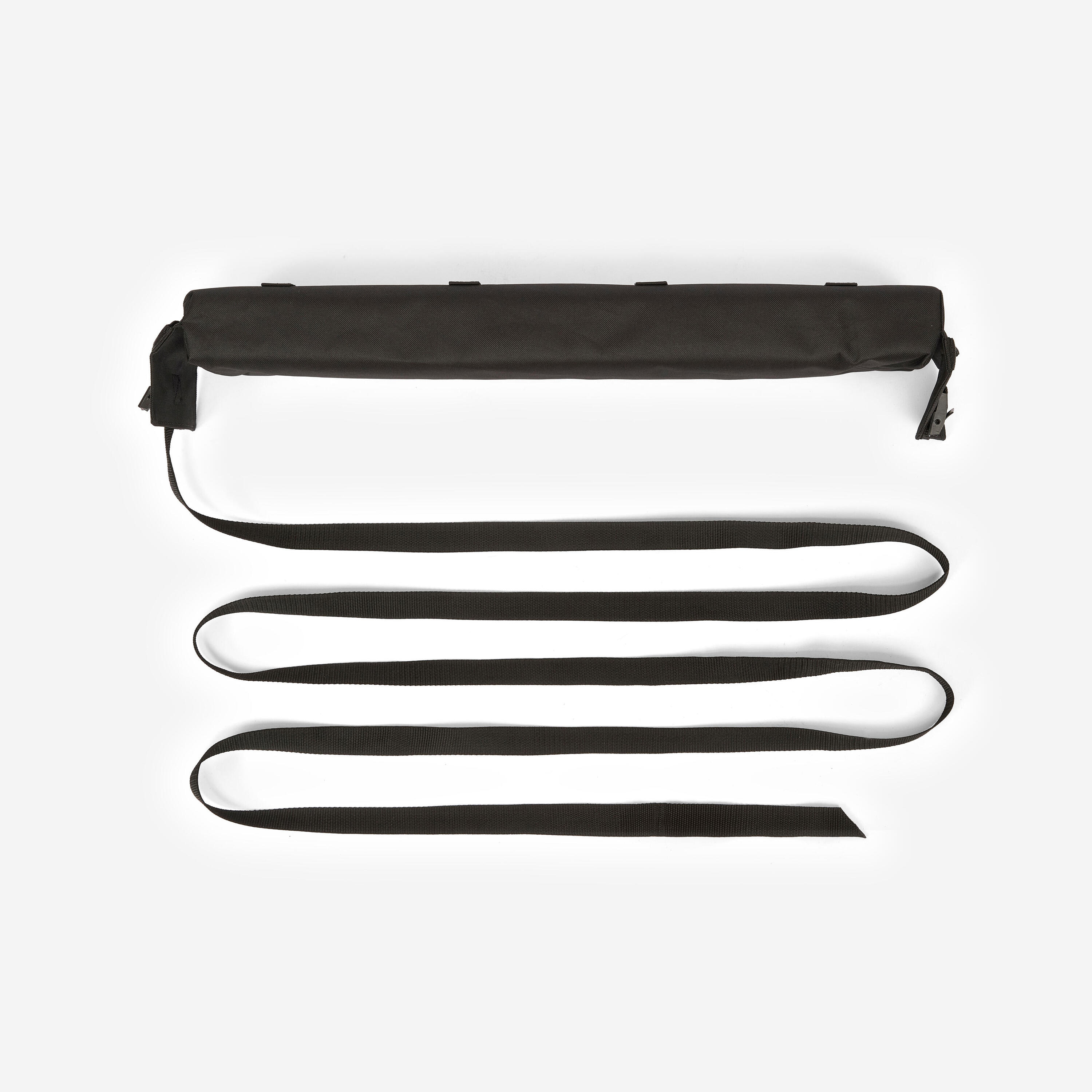Barres de toit voiture pour planche de surf Madness, noir 3/8