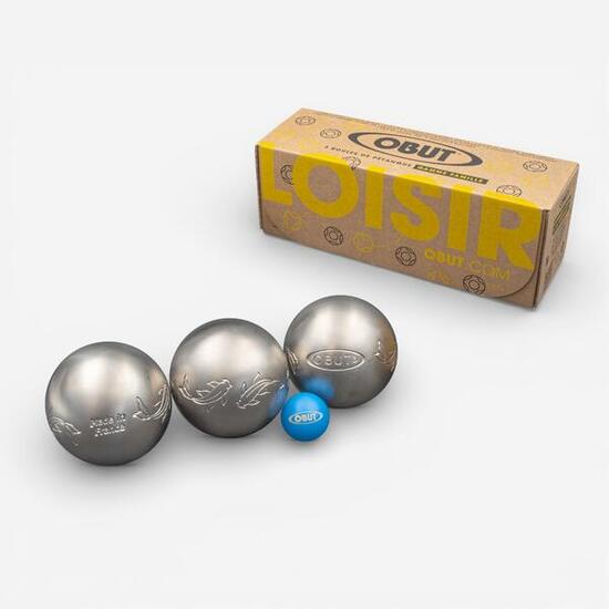 BOULES DE PETANQUE LOISIR INOX OBUT CARPE KOÏ