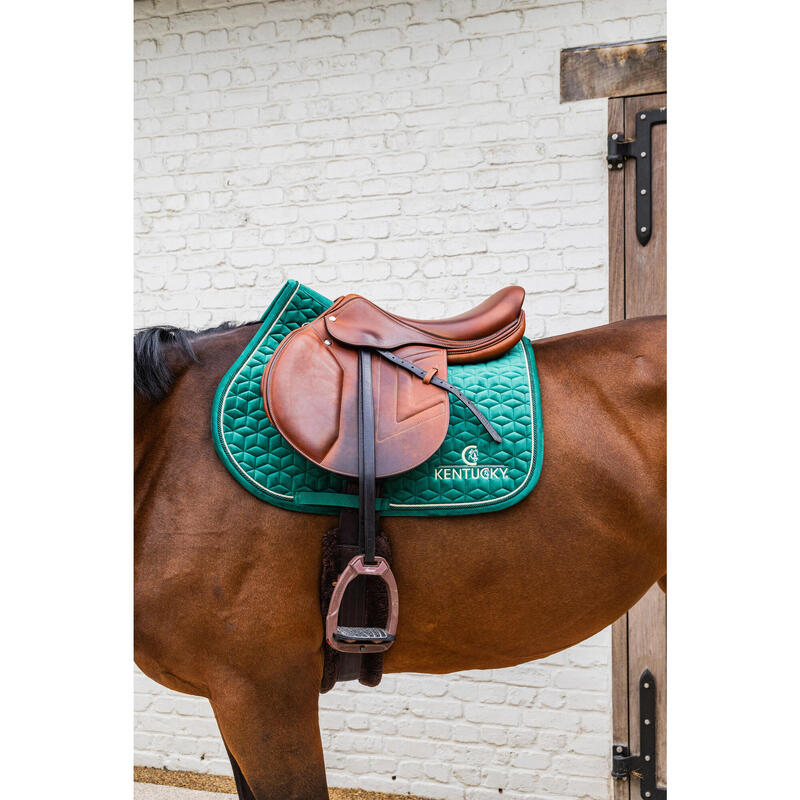 Valtrap de șa echitație Kentucky Velvet Verde