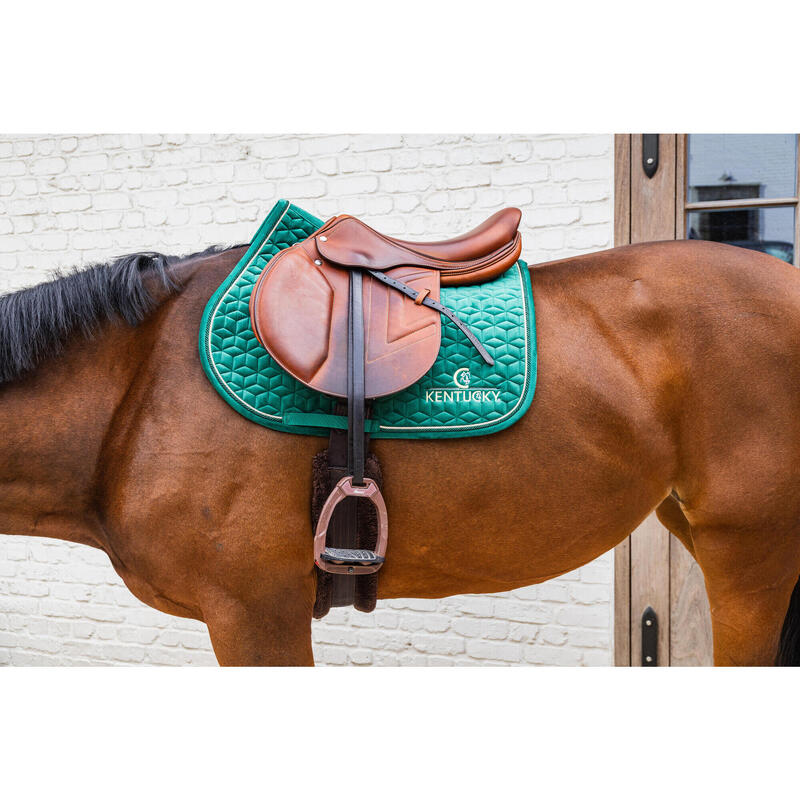 Valtrap de șa echitație Kentucky Velvet Verde