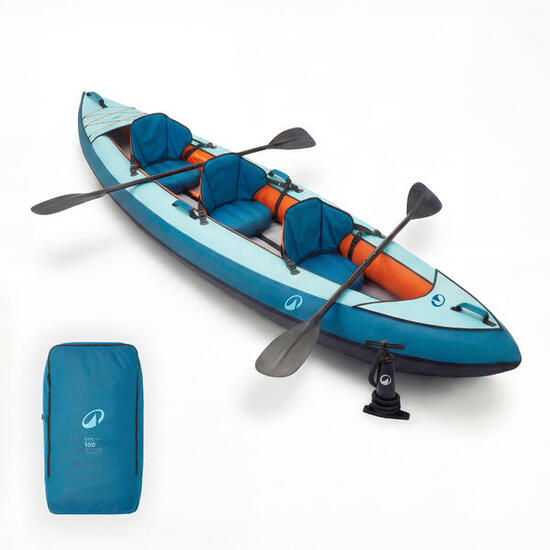 Pack canoë kayak Tribord 100 Essentiel - 2/3 places