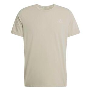 Camiseta running transpirable y reflectante hombre, Adidas ADI365 marrón
