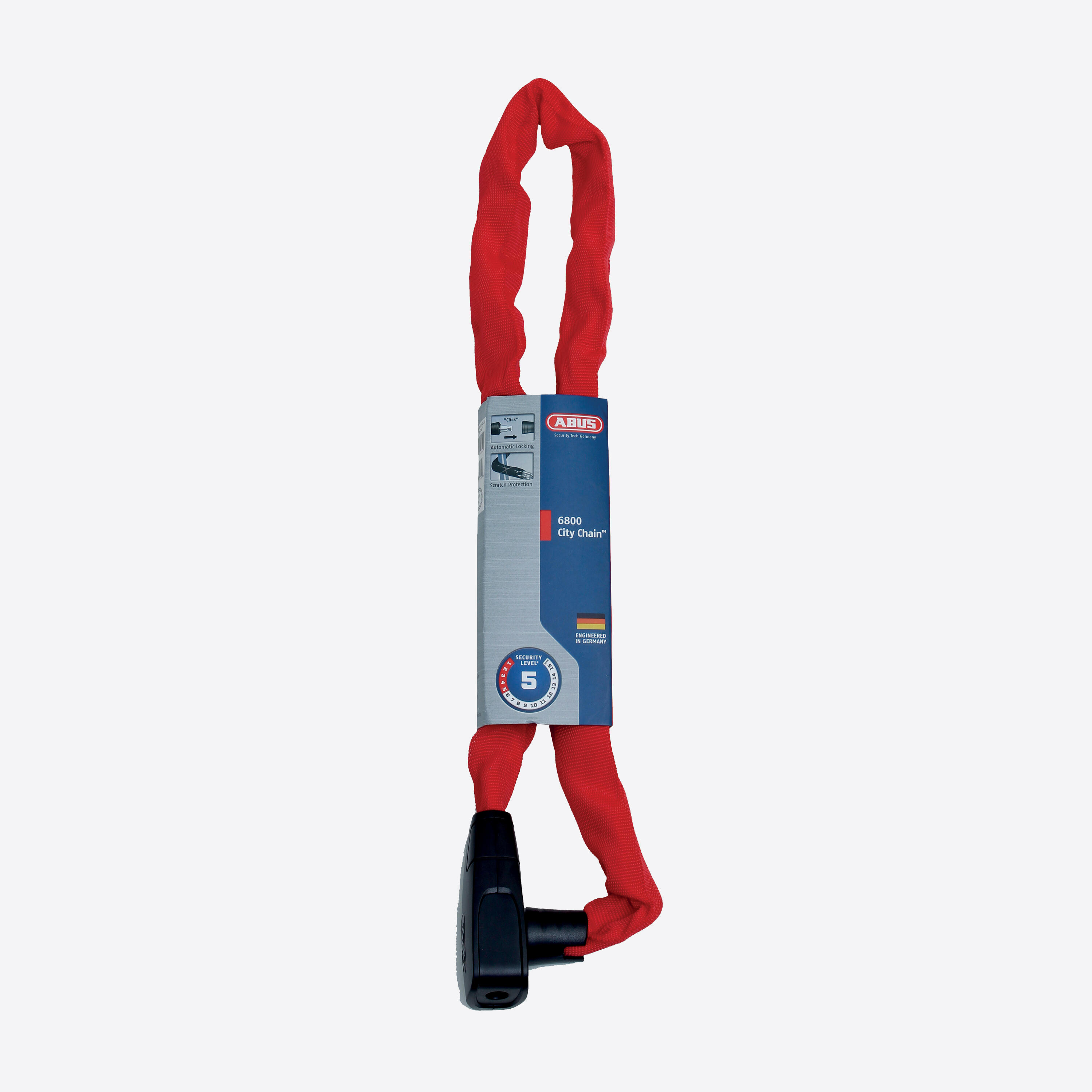 Antifurto catena Abus 6800/85 2.0 rosso 2/2