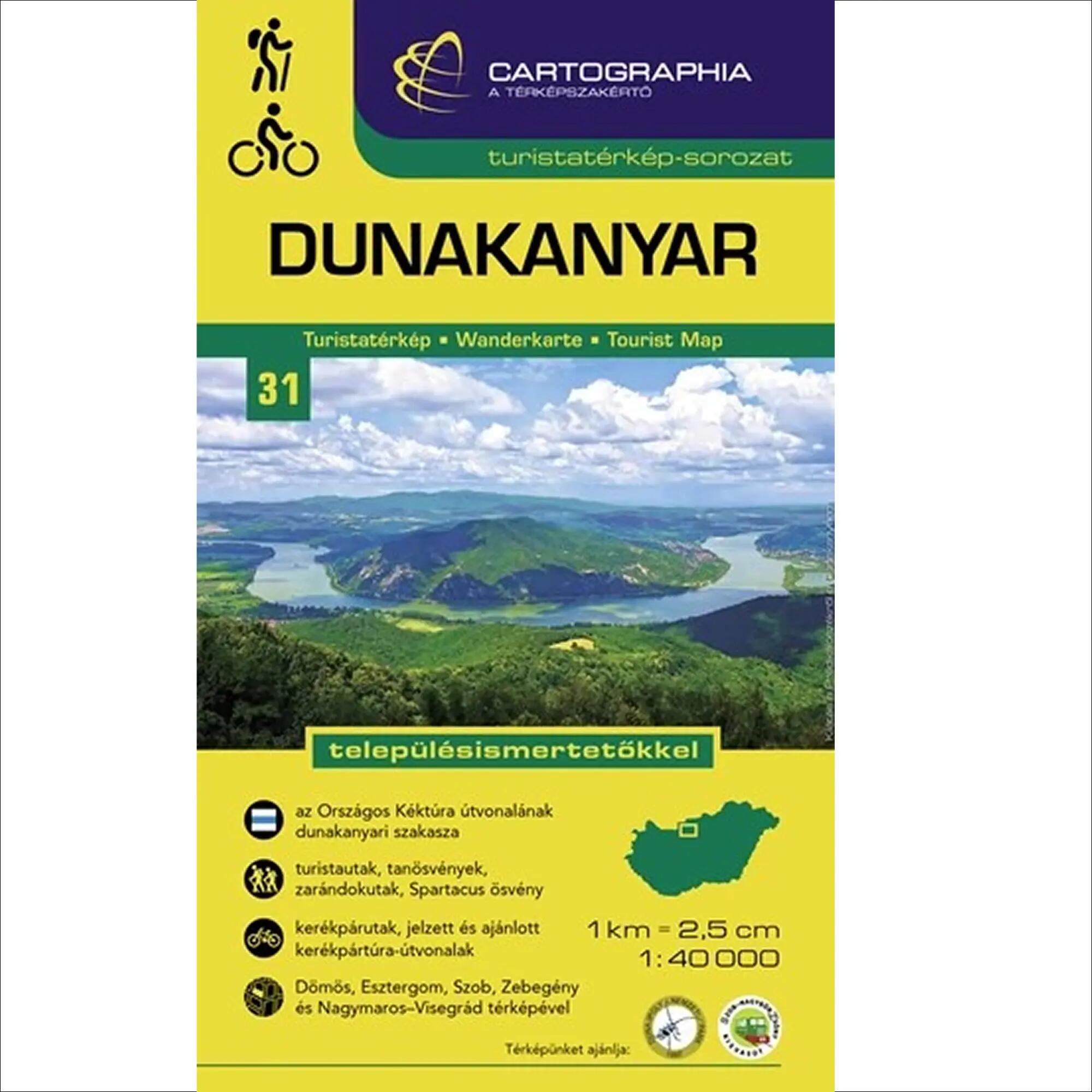Dunakanyar turistatérkép 1/1