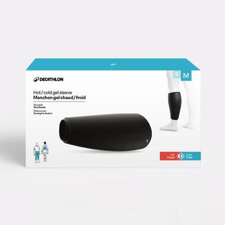 Компресійний бандаж з гелевою вставкою для охолодження/зігрівання розмір M