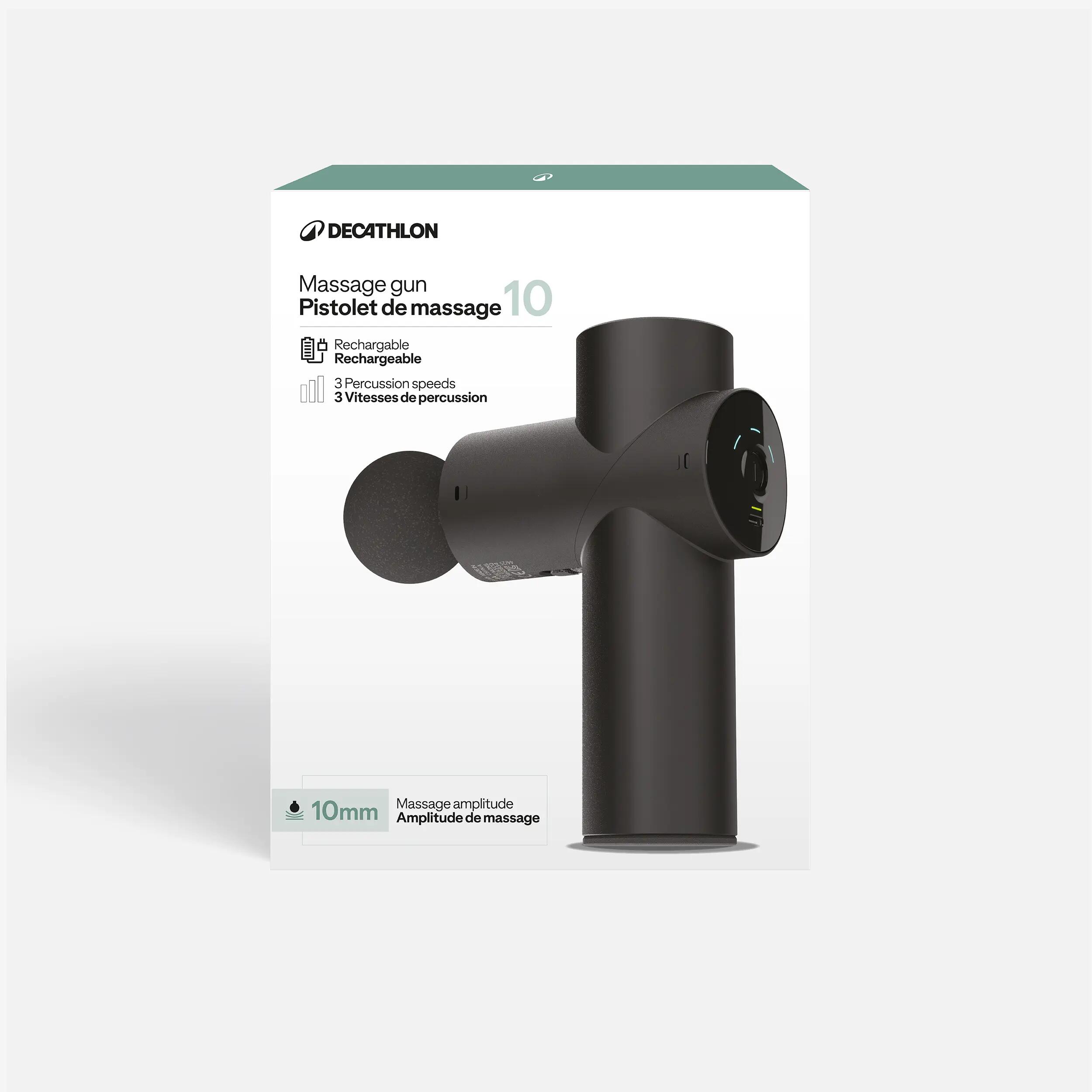 Minipistolet do masażu 4 nasadki 2/28