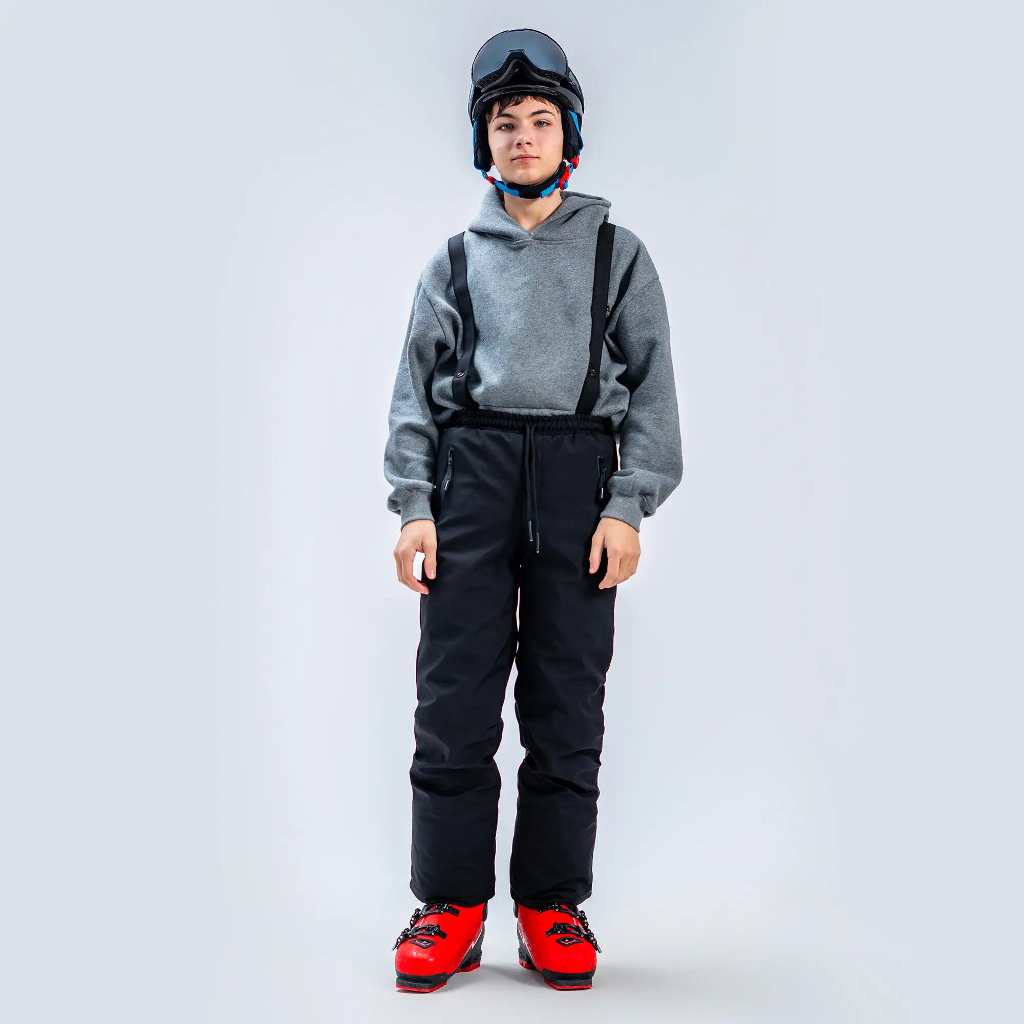 Pantalon schi negru copii 4-14 ani 2/2