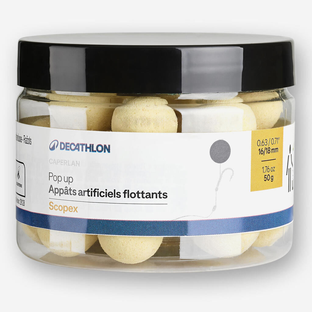 Pop-up boiliji Scopex 16–18 mm za krapolov 