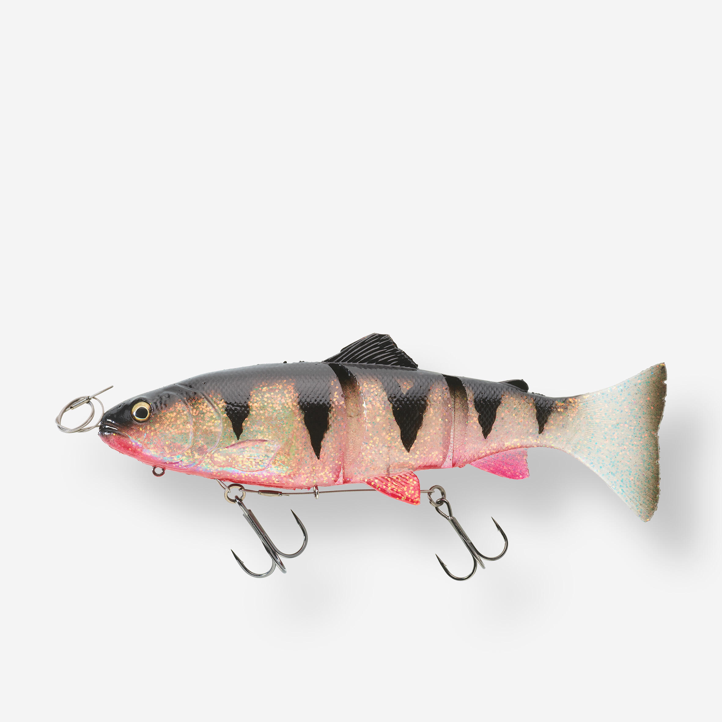 Leurre Swimbait Souple 4D LINE THRU TROUT SS 25cm Red Ghost Exclu Decathlon