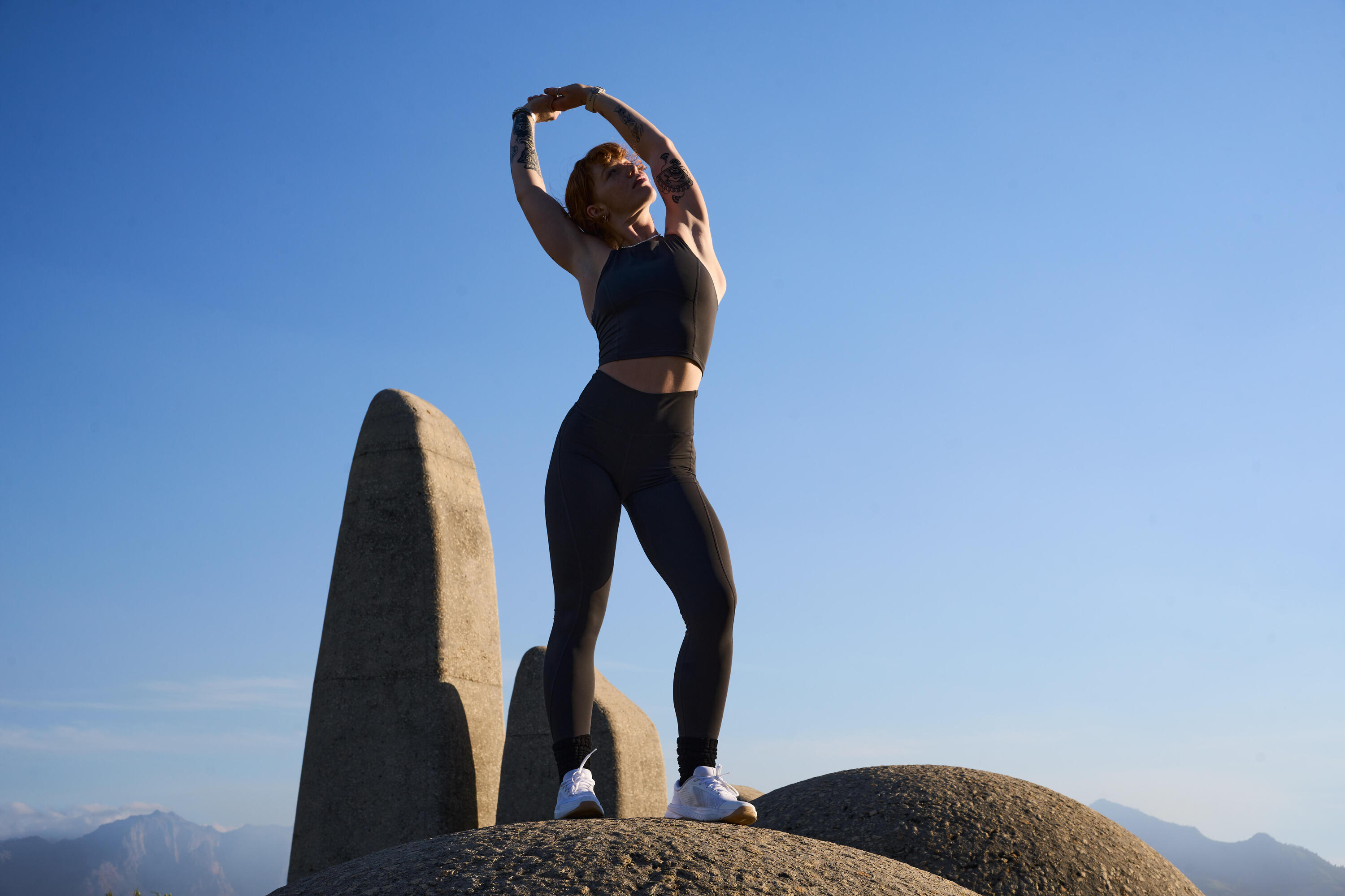 Legging de sport à taille haute femme 8/9