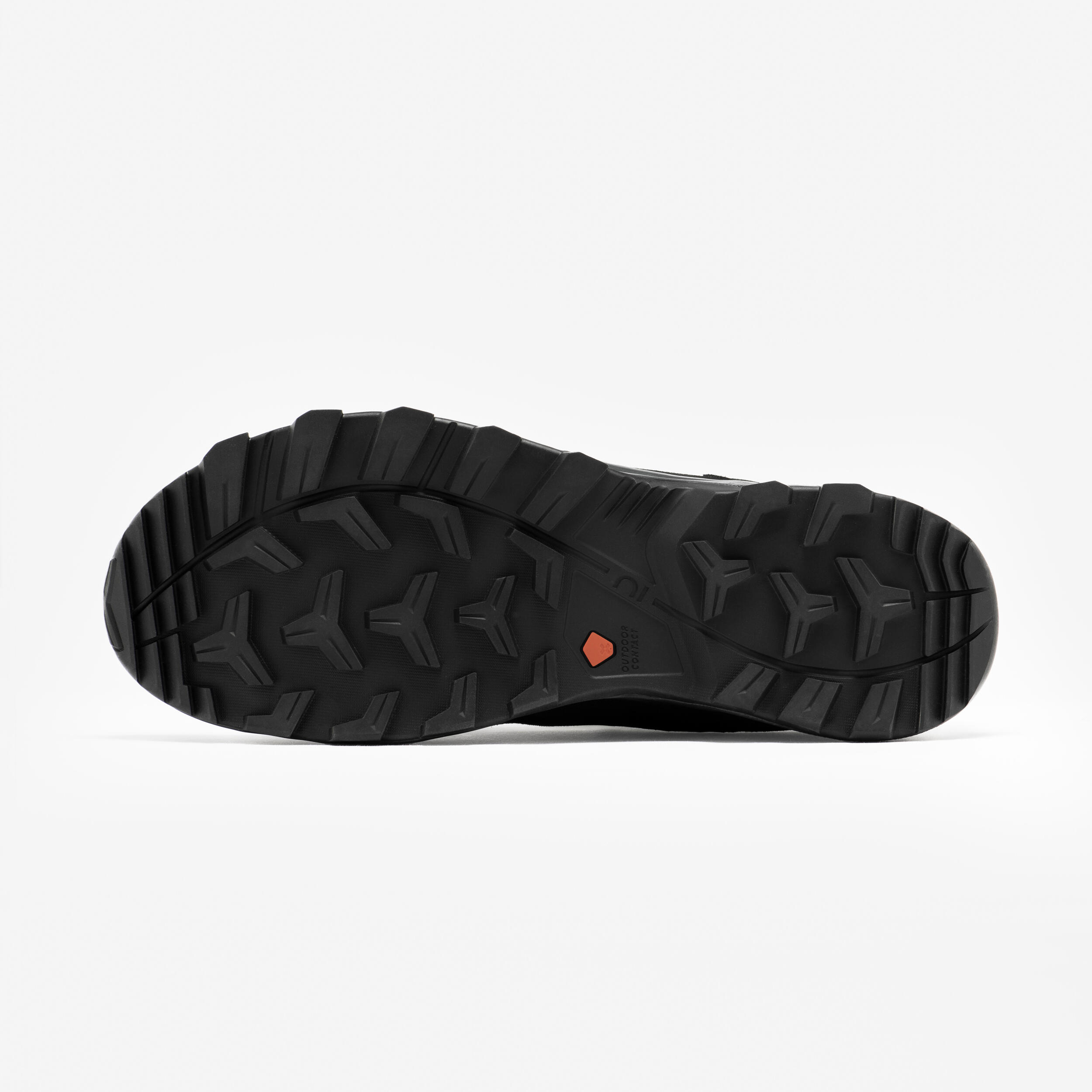 Chaussure de randonnée homme, MH500 Softer noir 3/5