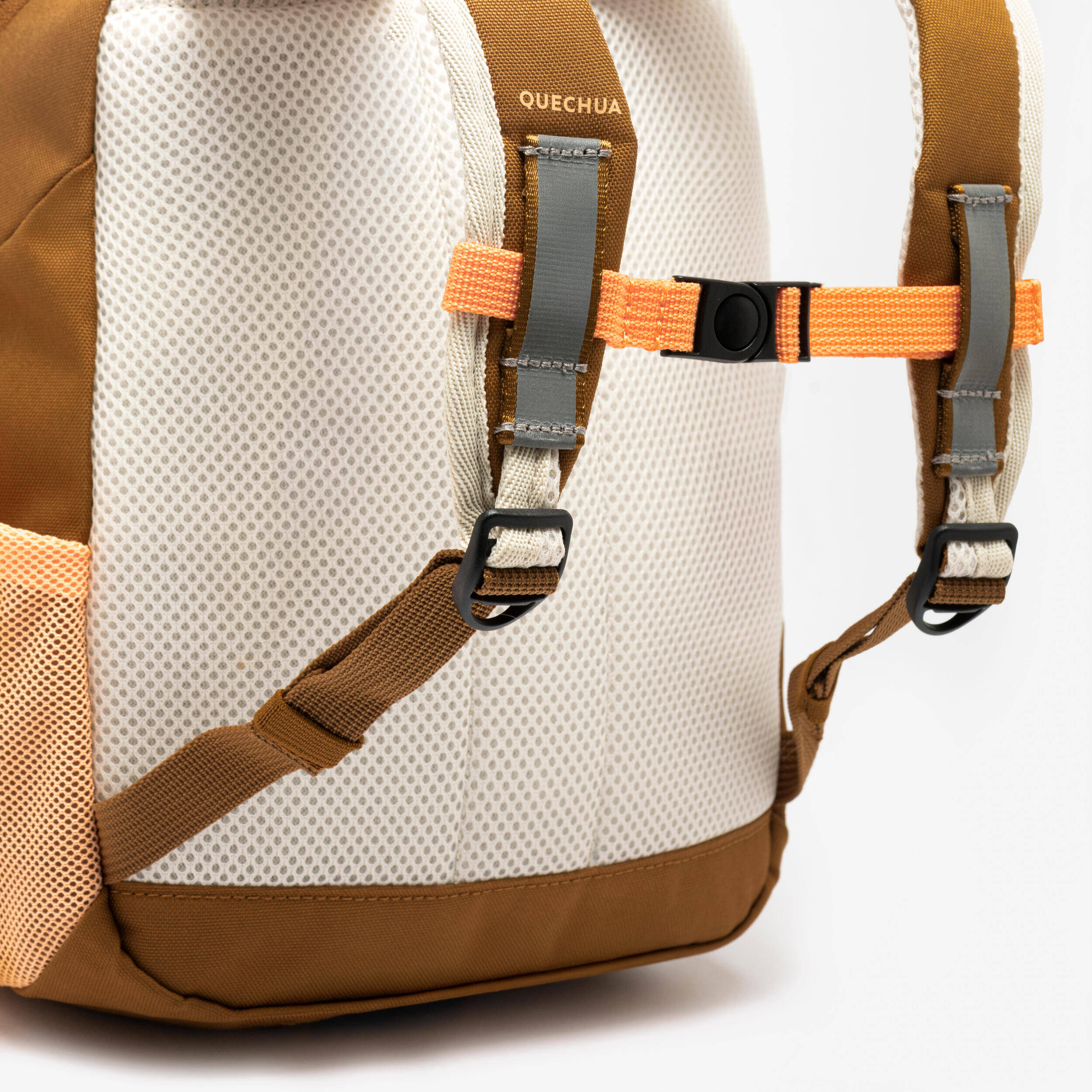 Hiking backpack 7 L, 2-5 years, NH100 - Bear, Brown -  3