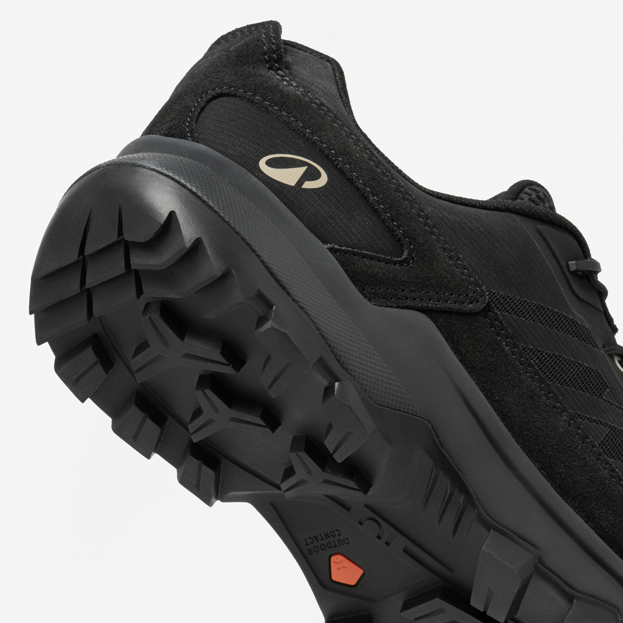 Chaussure de randonnée homme, MH500 Softer noir 5/5