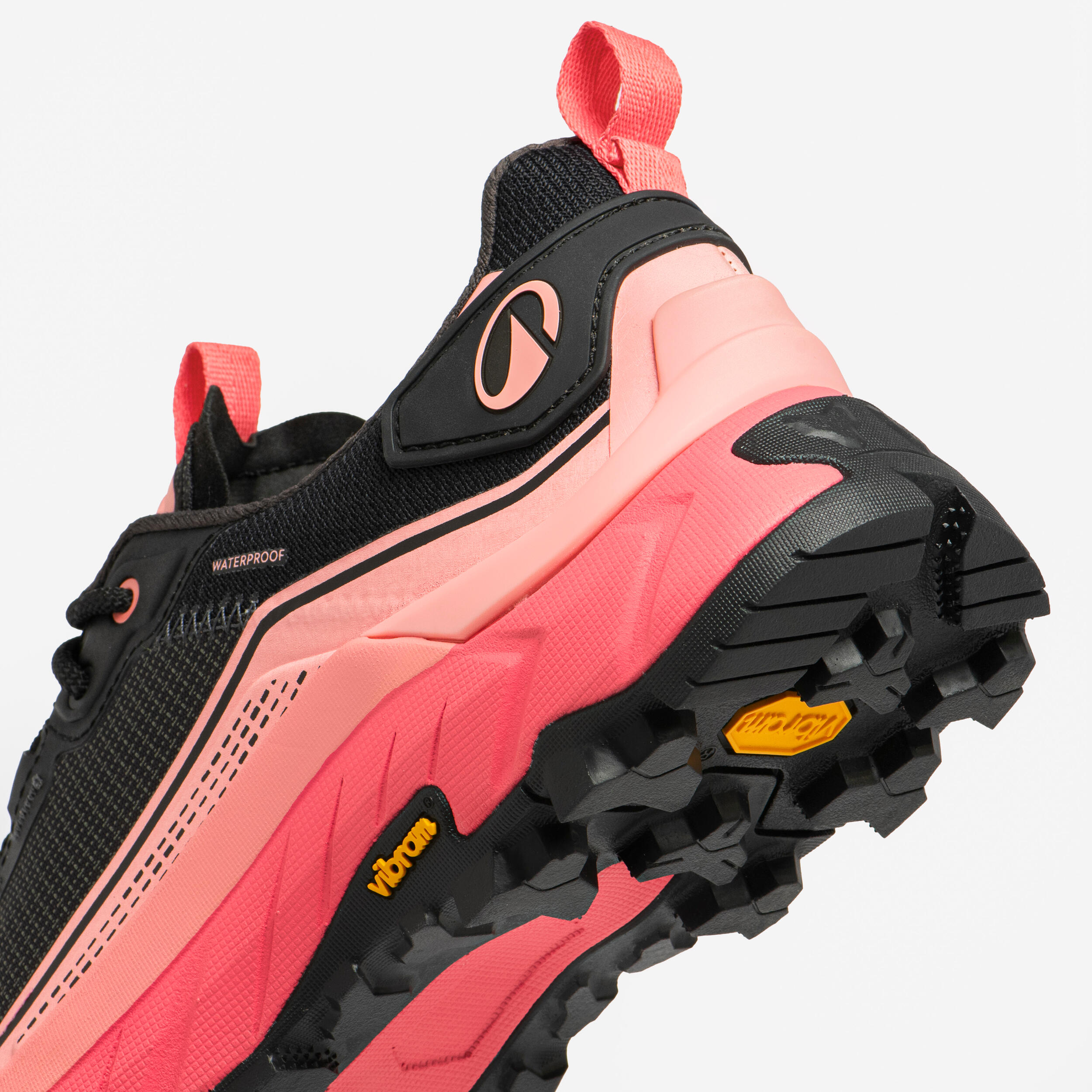 Calçado Impermeável de Caminhada Mulher MH900 Rosa 5/6