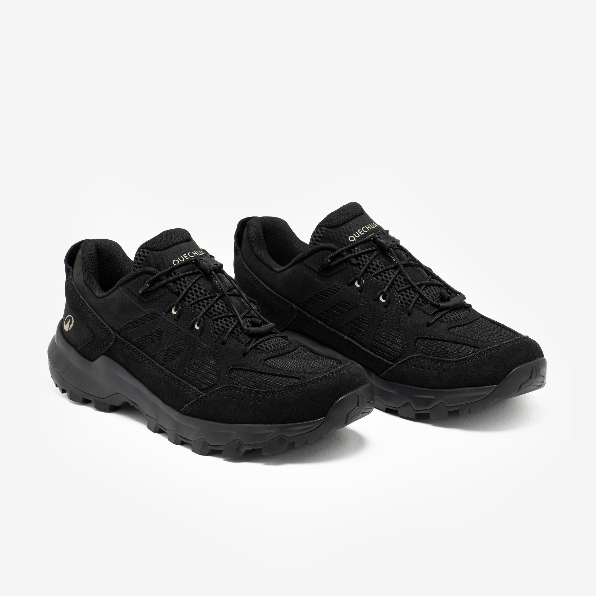Men's hiking boots, MH500 Softer - Black