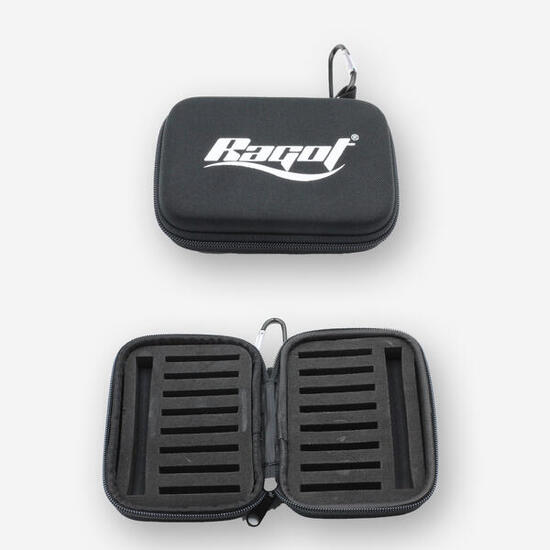 Boite sacoche de rangement pour cuillères, poissons nageurs et leurres souples