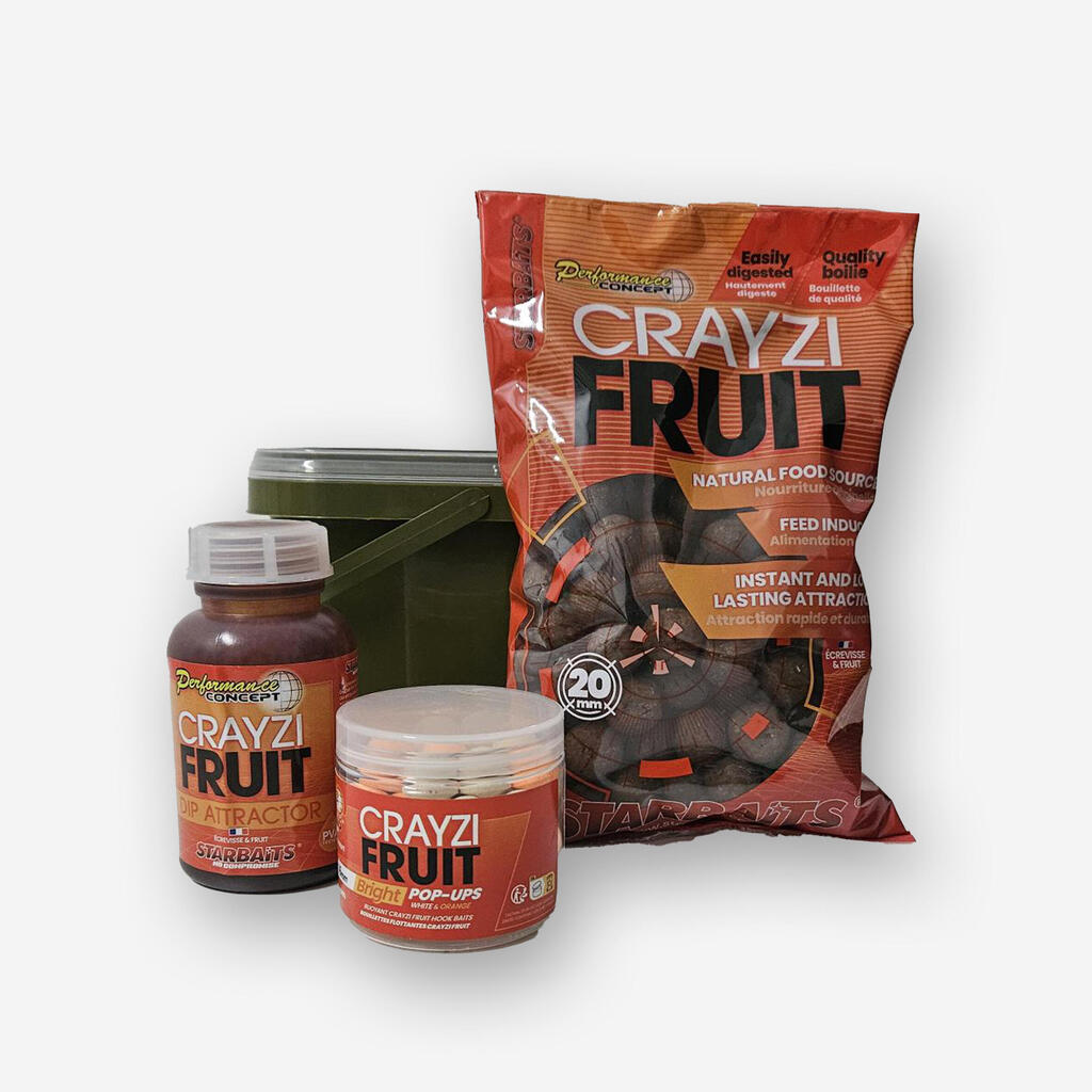 Preizkusni paket CrayziFruit za krapolov