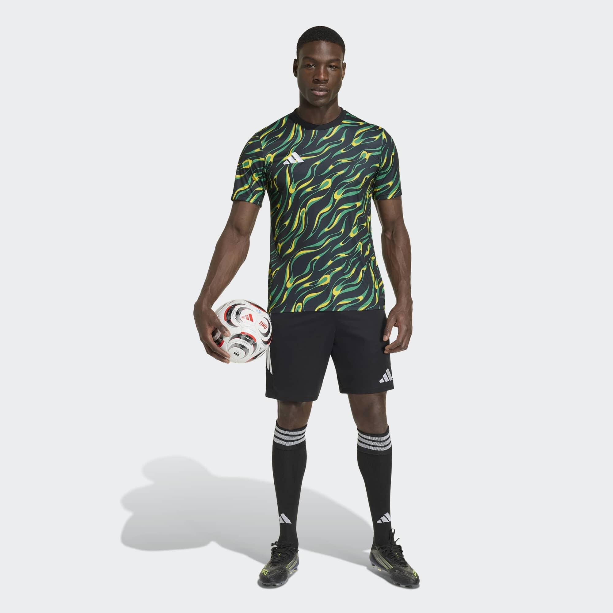 Maillot adidas Practise 26 Adulte Vert/Jaune 7/7