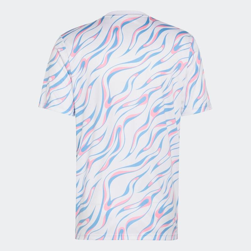 Tricou adidas Practise 26 Alb-Albastru Adulți