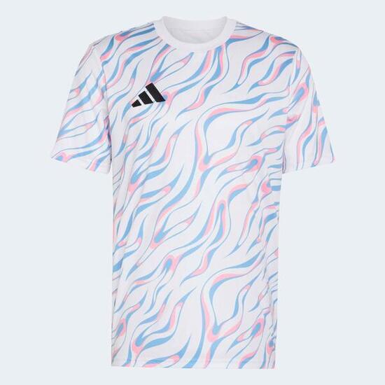 Maillot adidas Practise Adulte Blanc/Bleu